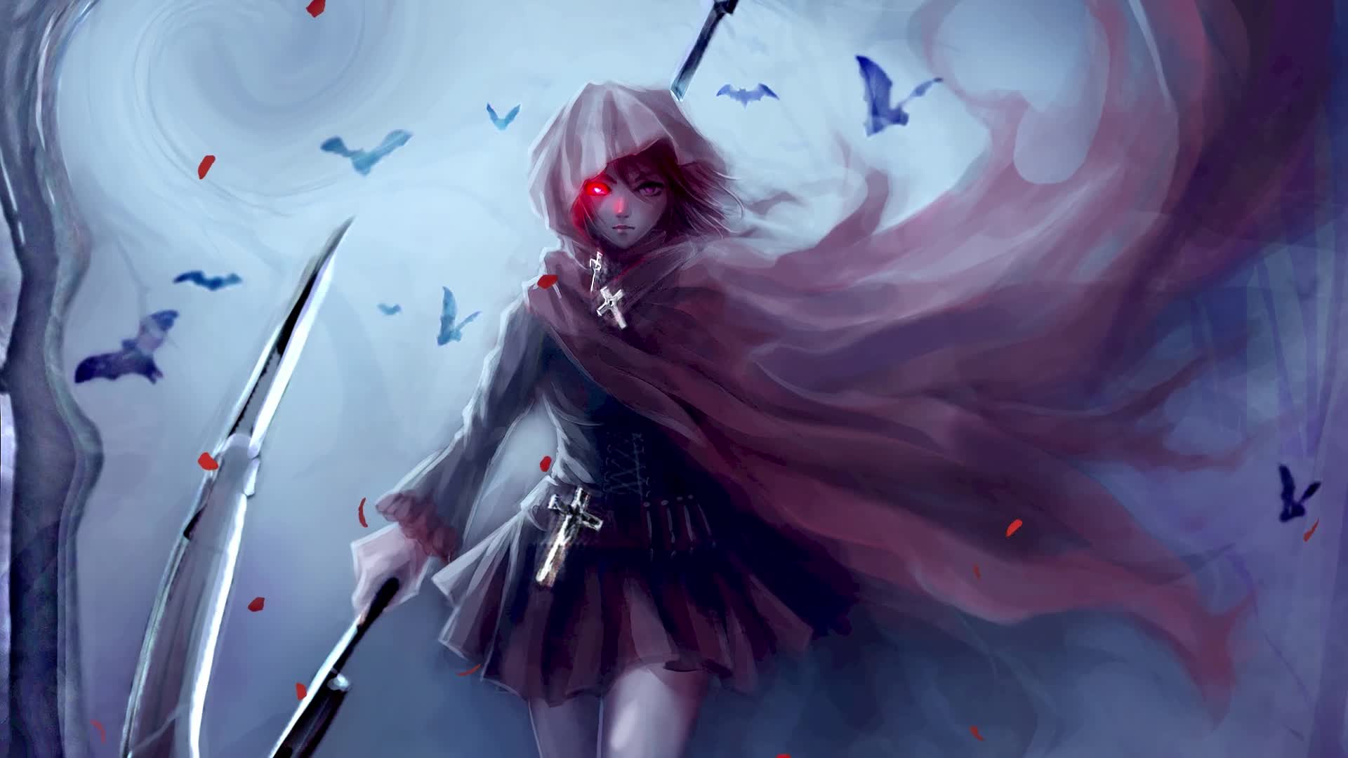 PC Ruby Rose RWBY Live Wallpaper Free