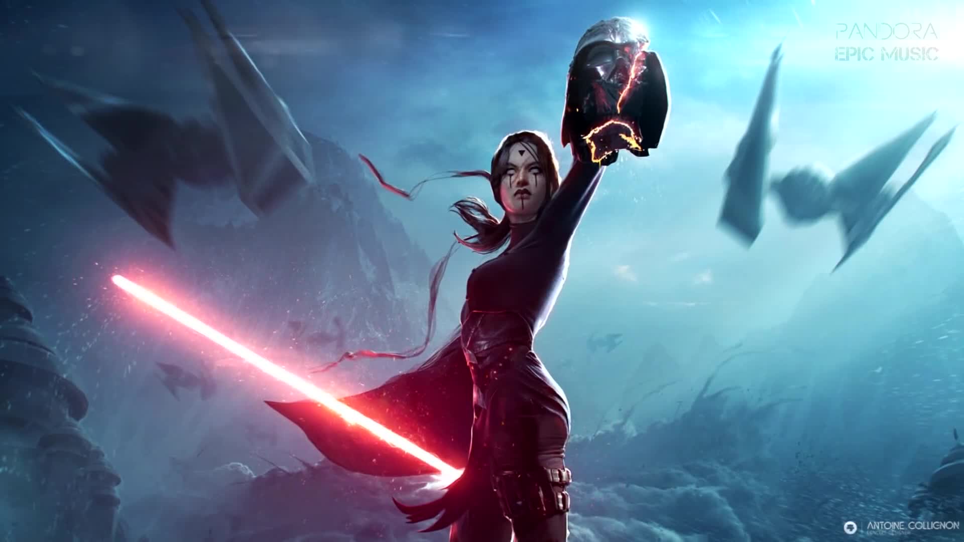 PC Death of Vader Live Wallpaper Free