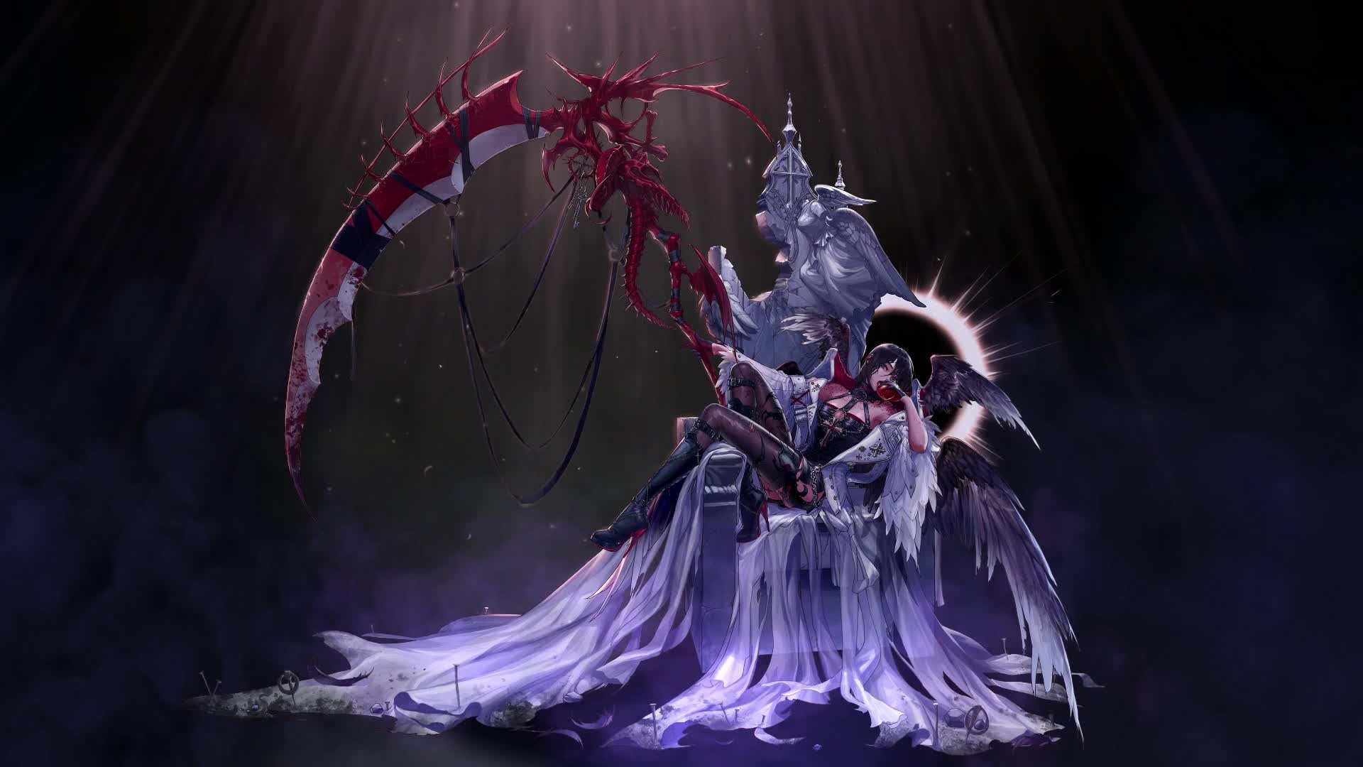 PC Dungeon Fighter Mistress Live Wallpaper Free