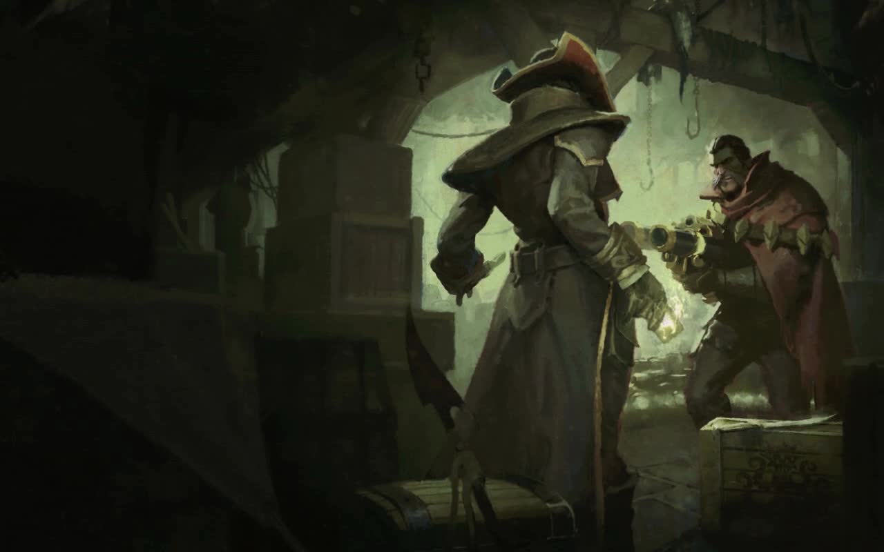 PC Twisted Fate Graves LOL Live Wallpaper Free