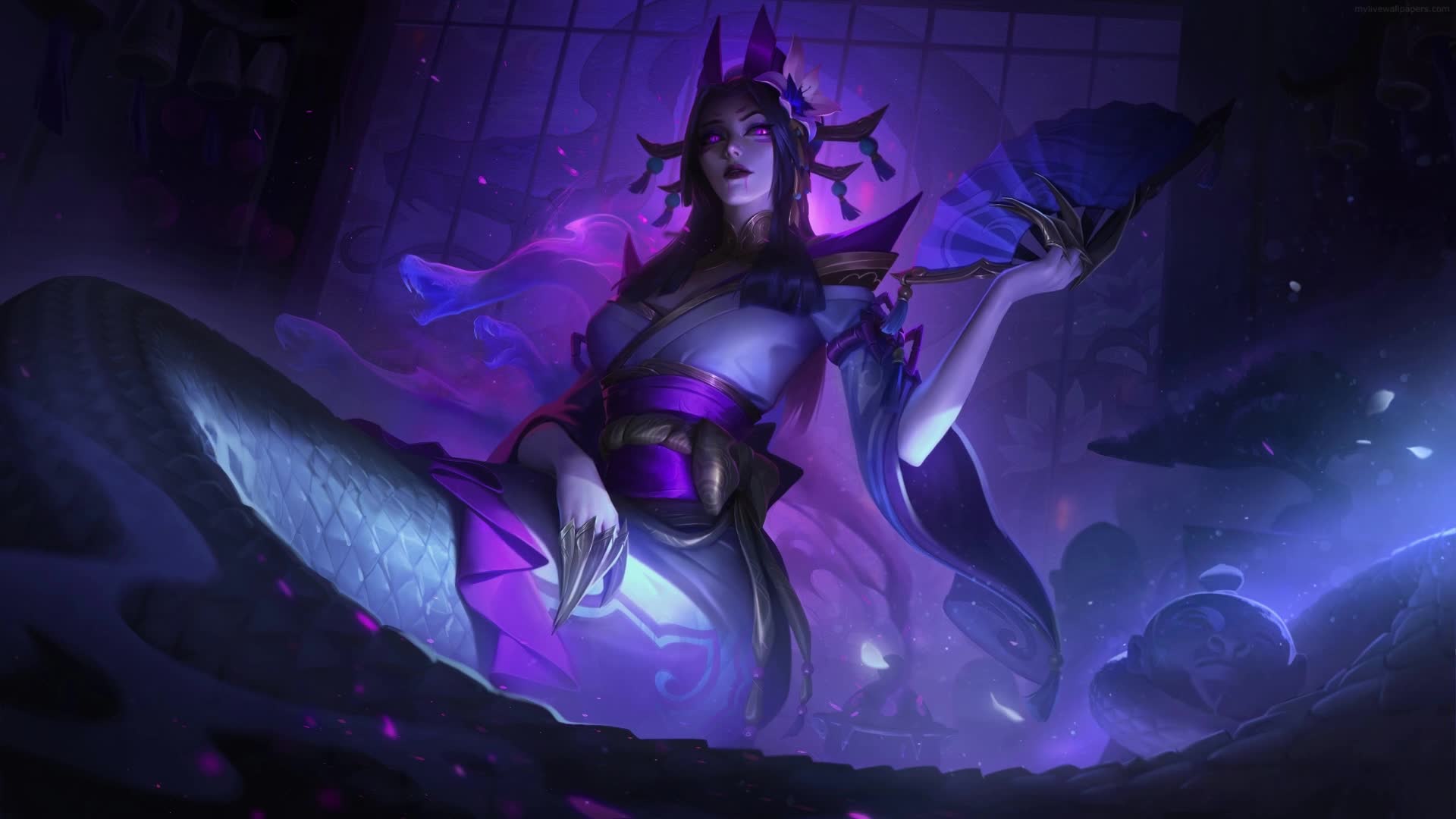 PC Spirit Blossom Cassiopeia Live Wallpaper Free