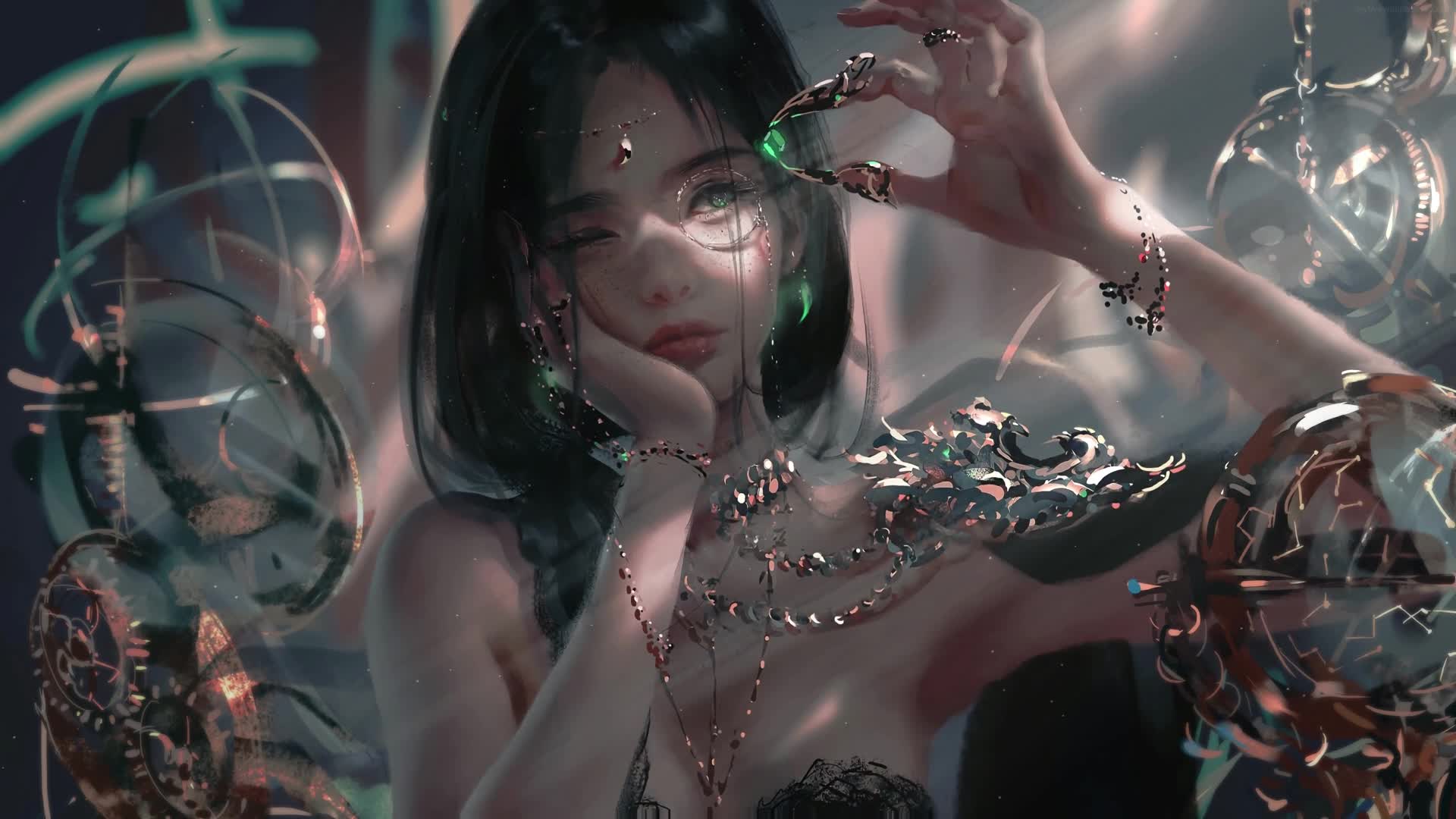 PC Jewelry Inspection Live Wallpaper Free