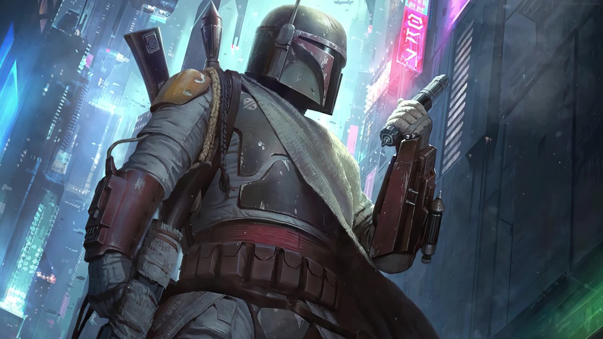 PC Boba Fett Bounty Hunter Live Wallpaper Free