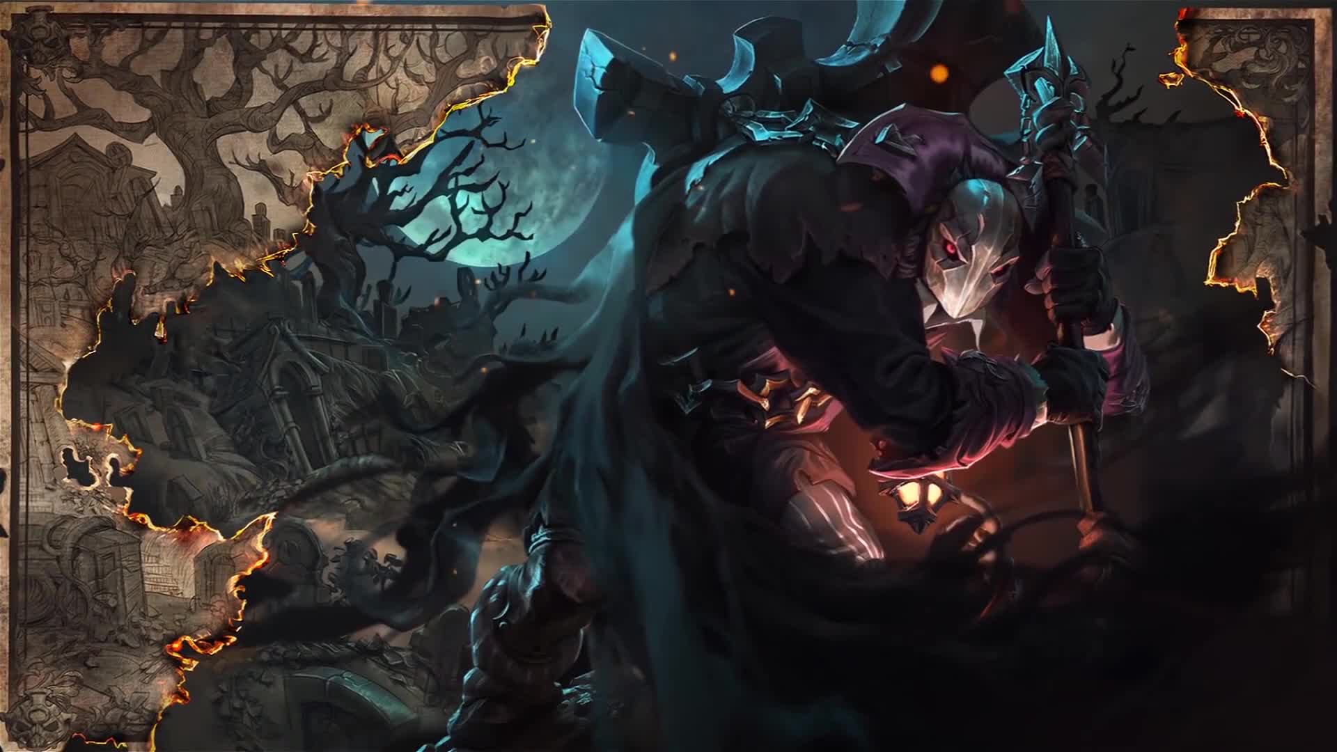 PC Undertaker Yorick LOL Live Wallpaper Free