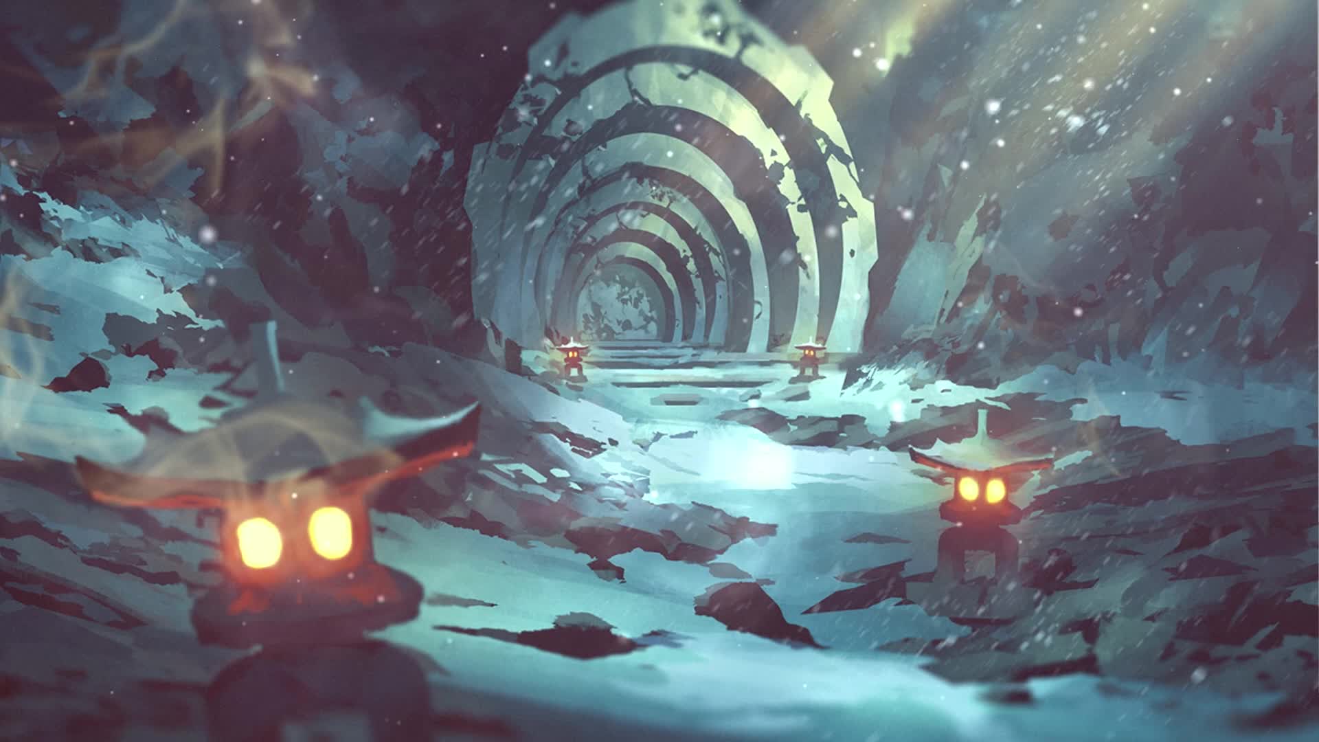 PC Oni Temple Live Wallpaper Free