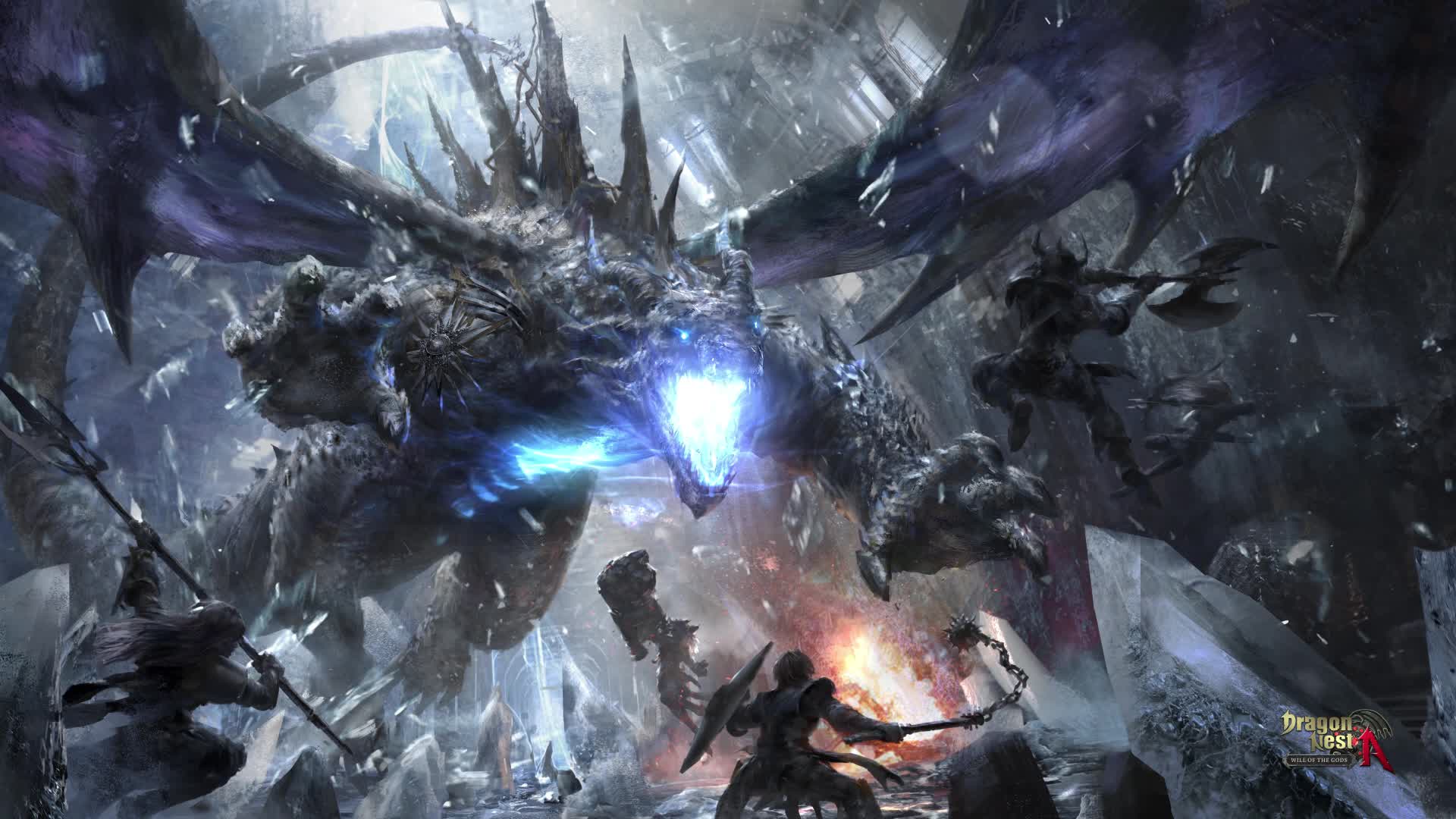PC Ice Dragon Nest Live Wallpaper Free