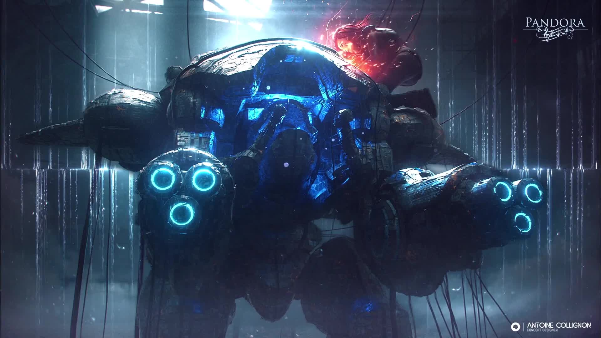 PC Diva Mech Repair Overwatch Live Wallpaper Free