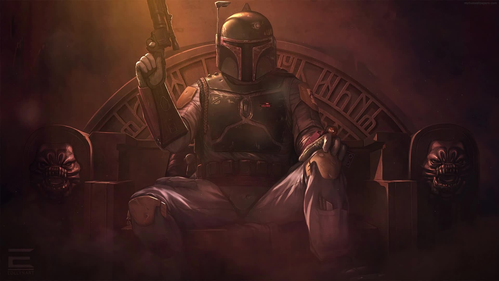PC Boba Fett Throne Live Wallpaper Free