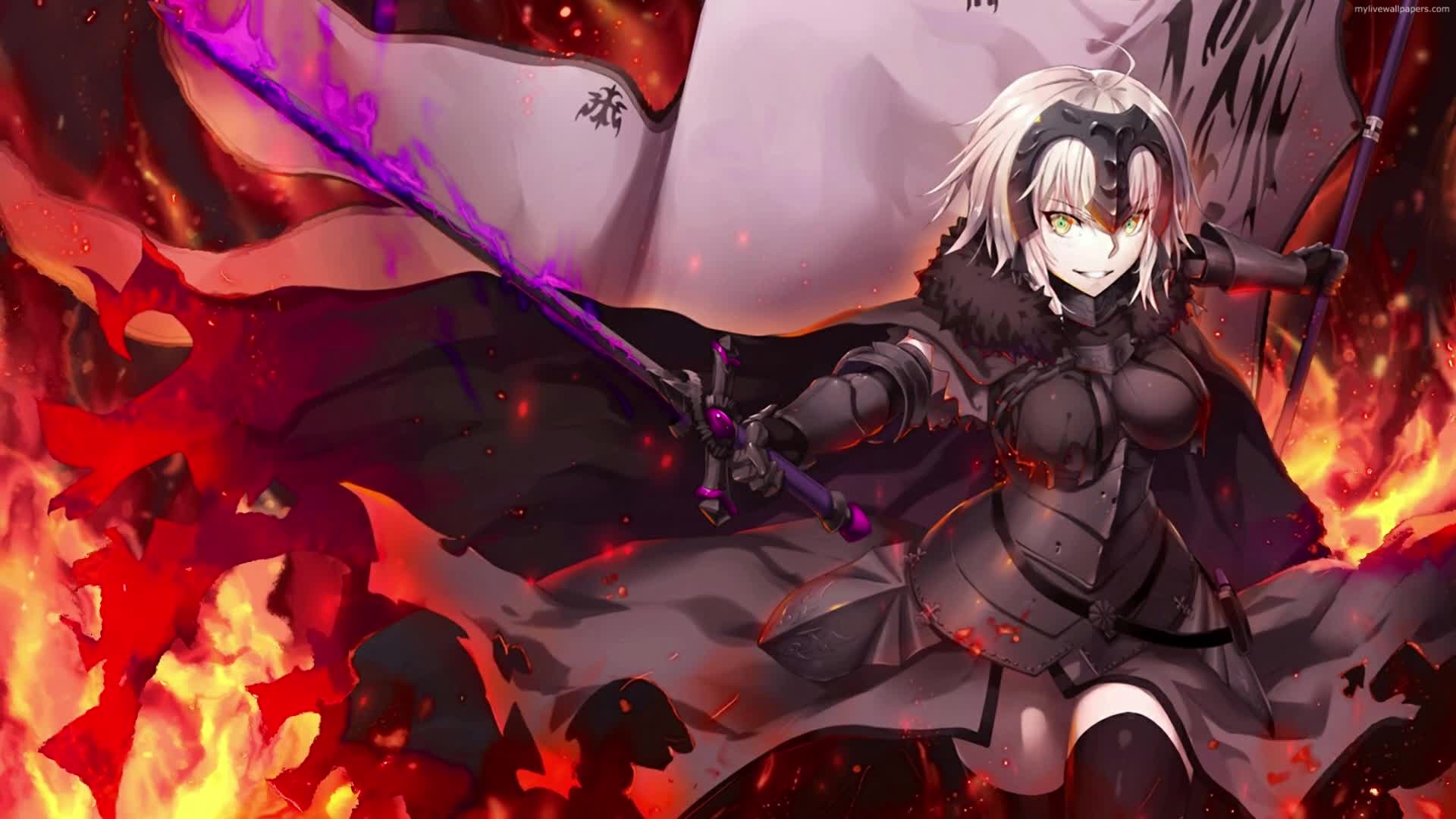 PC Flames Fate Grand Order Live Wallpaper Free