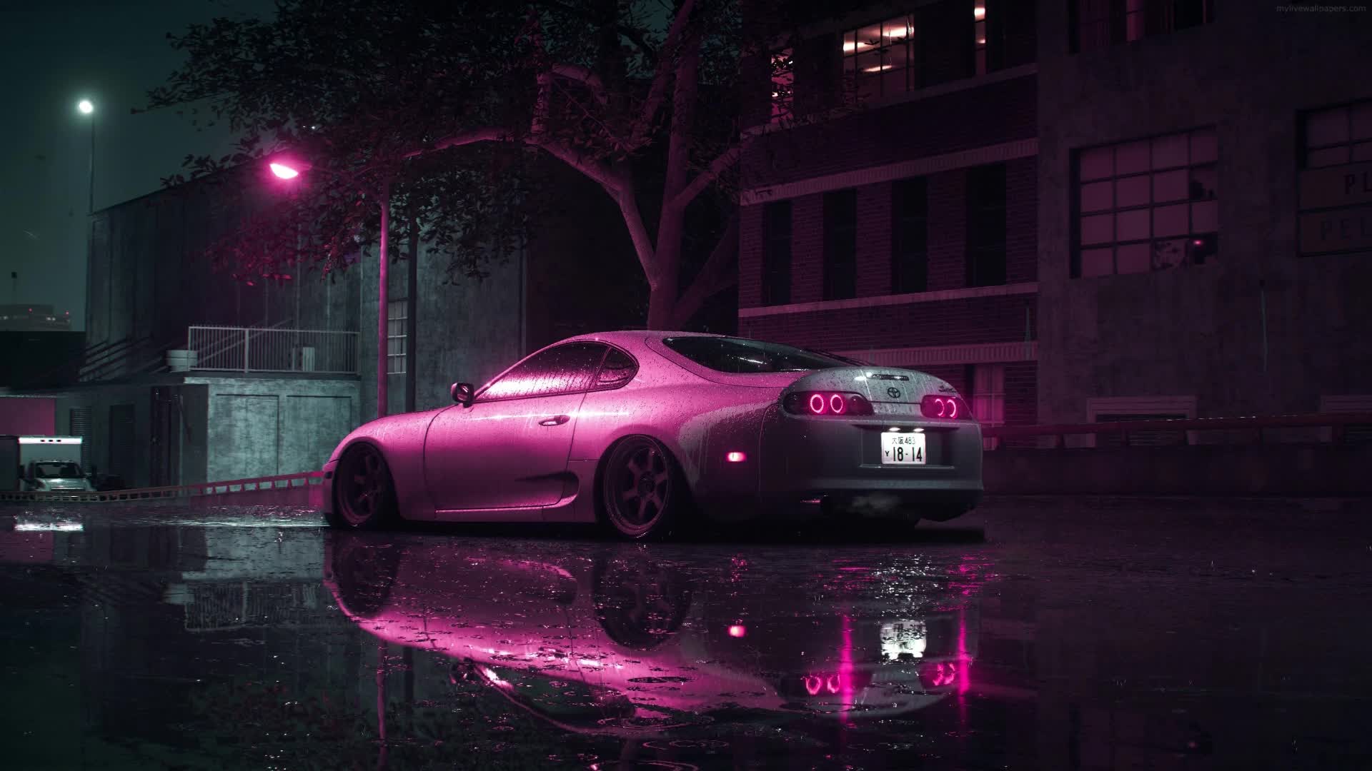 PC Toyota Supra NEW Live Wallpaper Free
