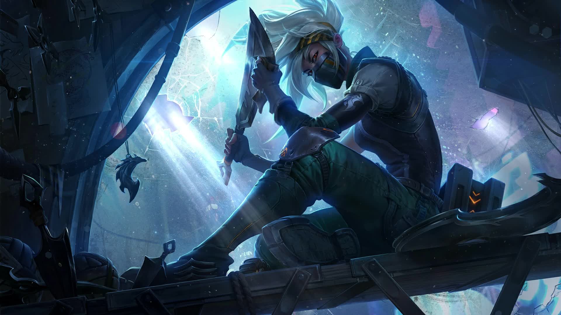 PC  Silverfang Akali Live Wallpaper Free