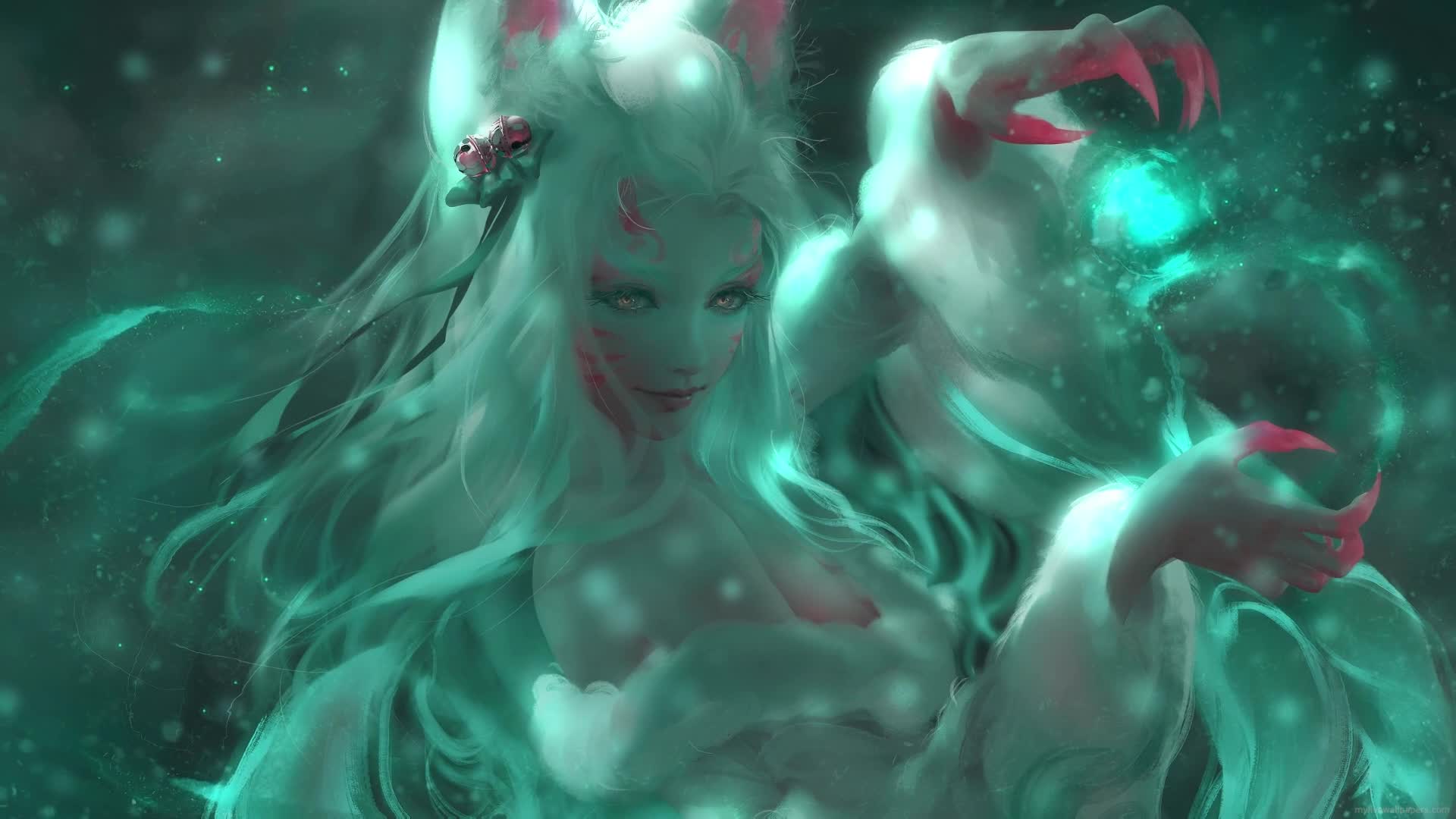 PC Ahri League of Legends 1 Live Wallpaper Free