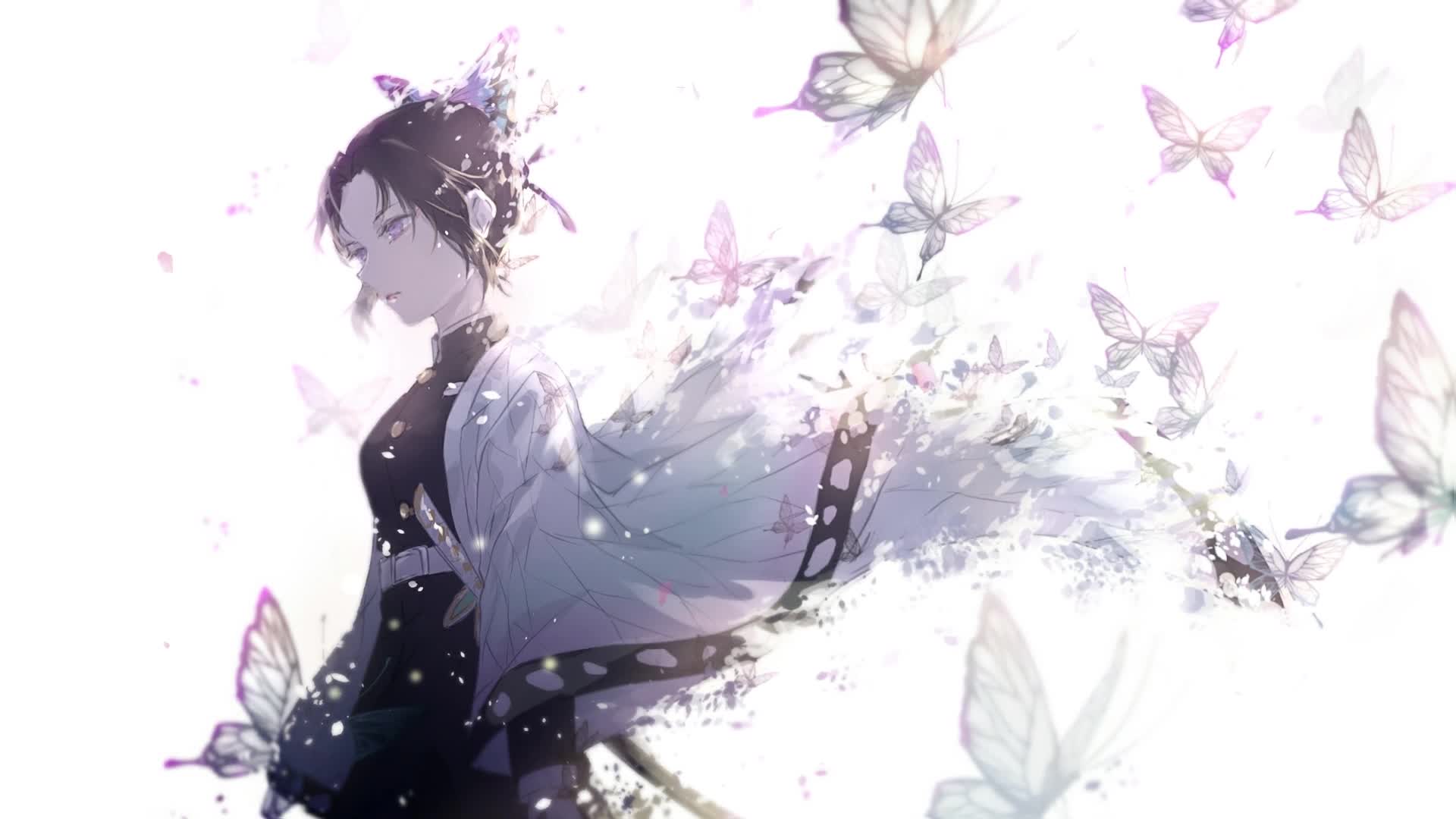 PC Butterflies Kimetsu No Yaiba Demon Slayer Live Wallpaper Free
