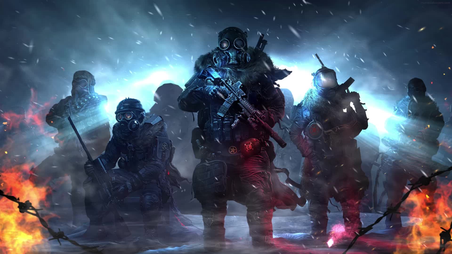 PC Biohazard Soldiers Live Wallpaper Free