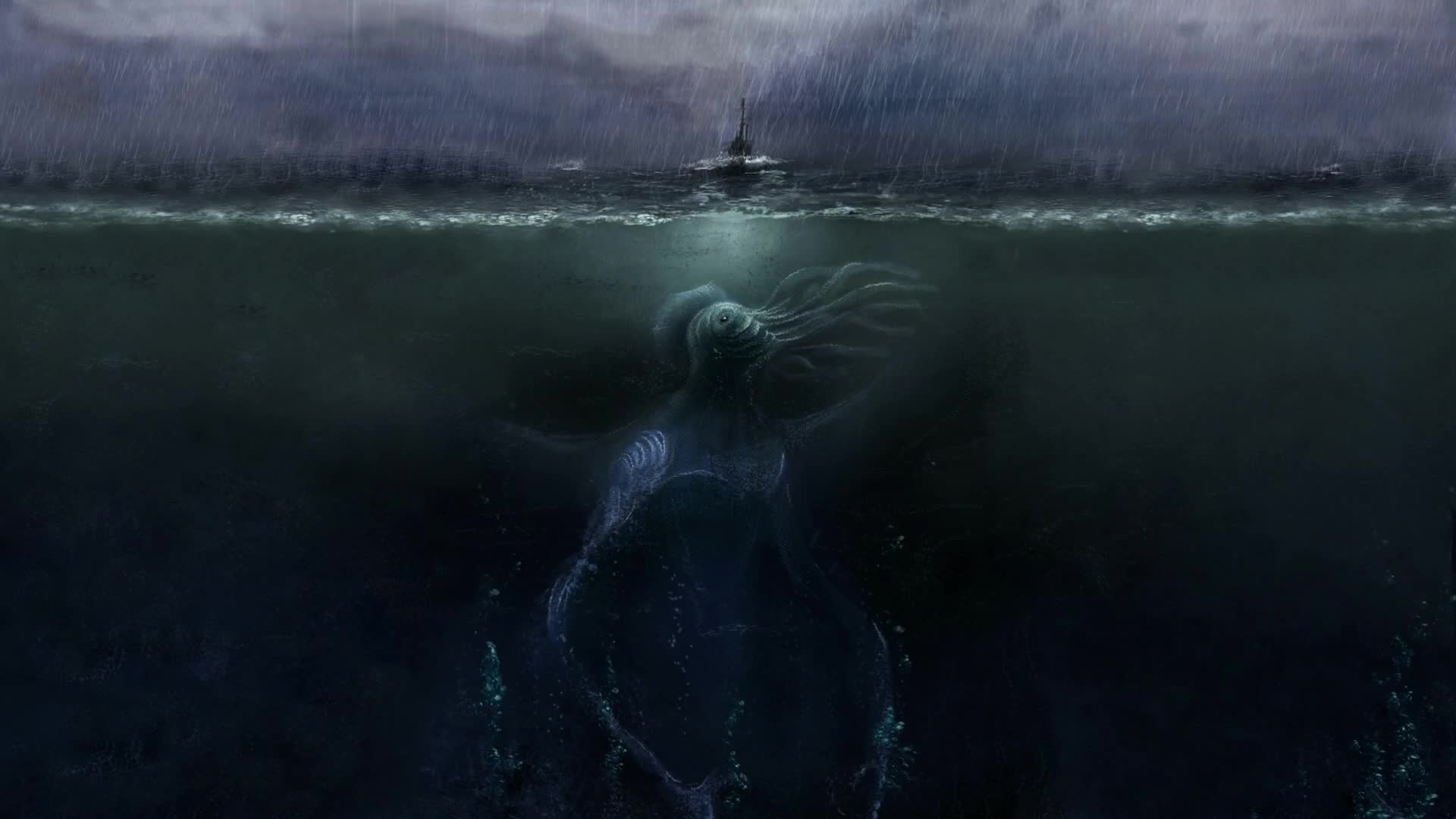 PC Ocean Monster Live Wallpaper Free