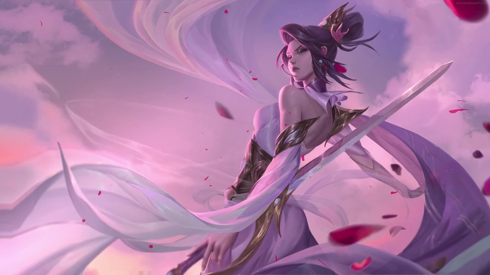 PC Soaring Sword Fiora LoL Live Wallpaper Free