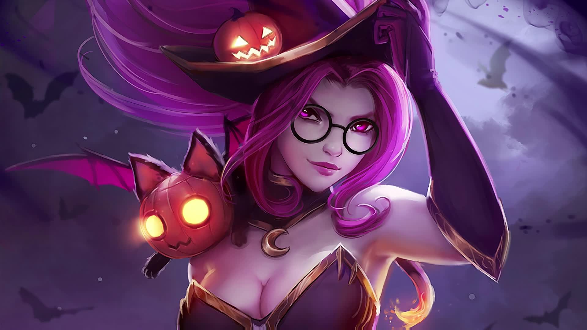 PC Bewitching Janna LOL Live Wallpaper Free