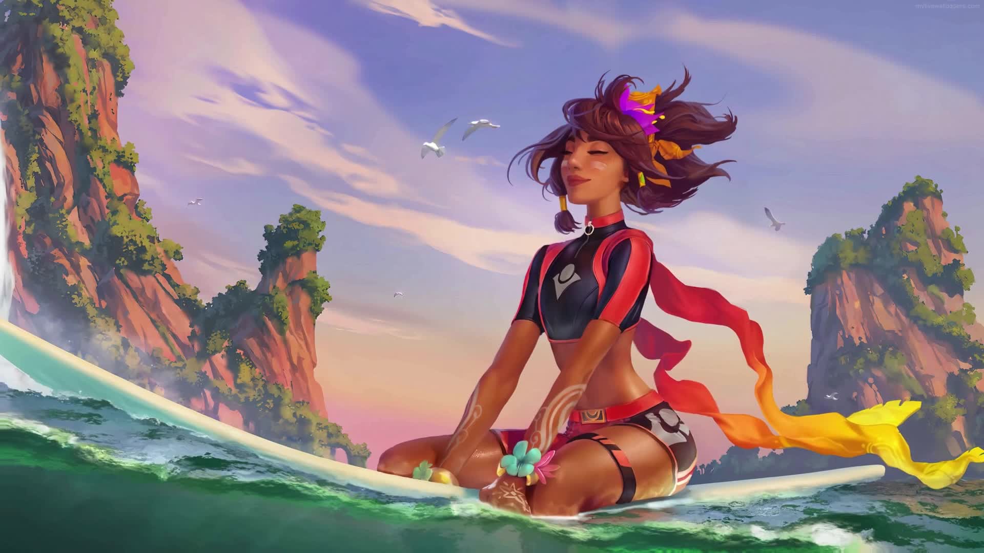 PC Surfer Taliyah Live Wallpaper Free