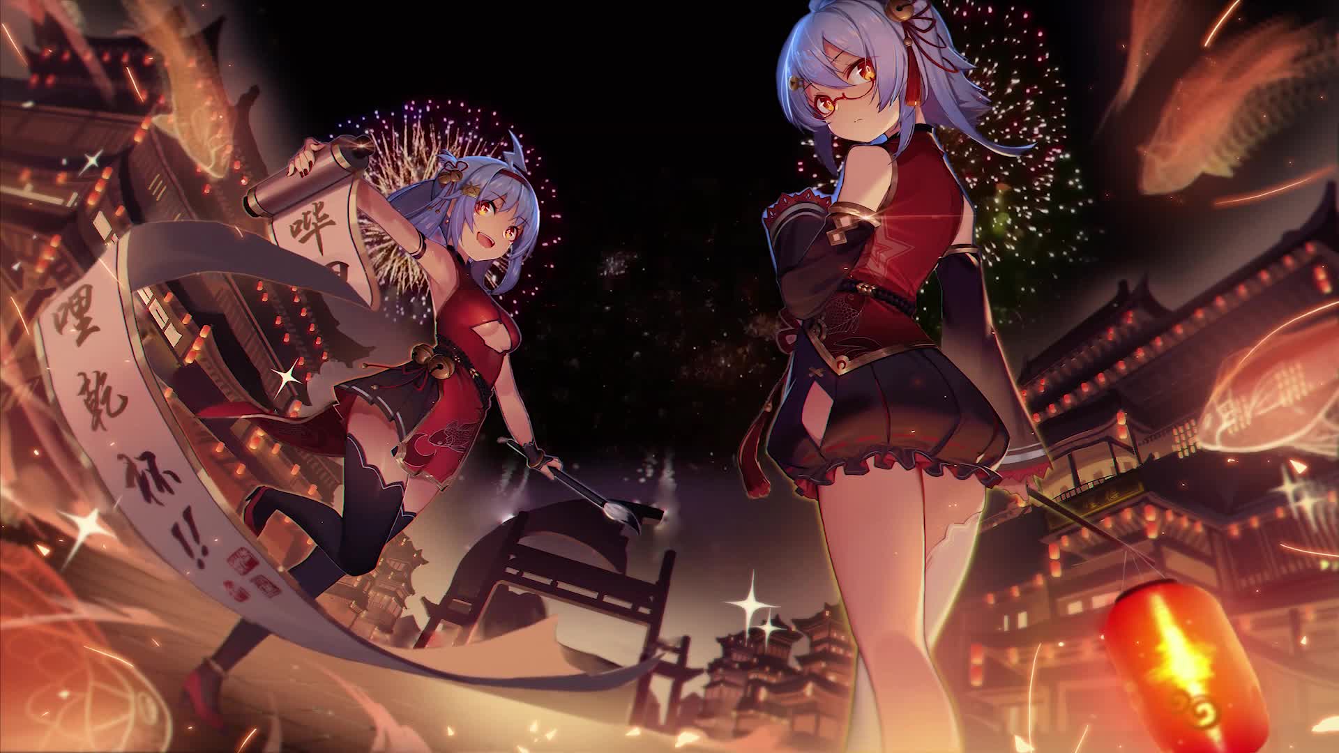 PC Fireworks Live Wallpaper Free