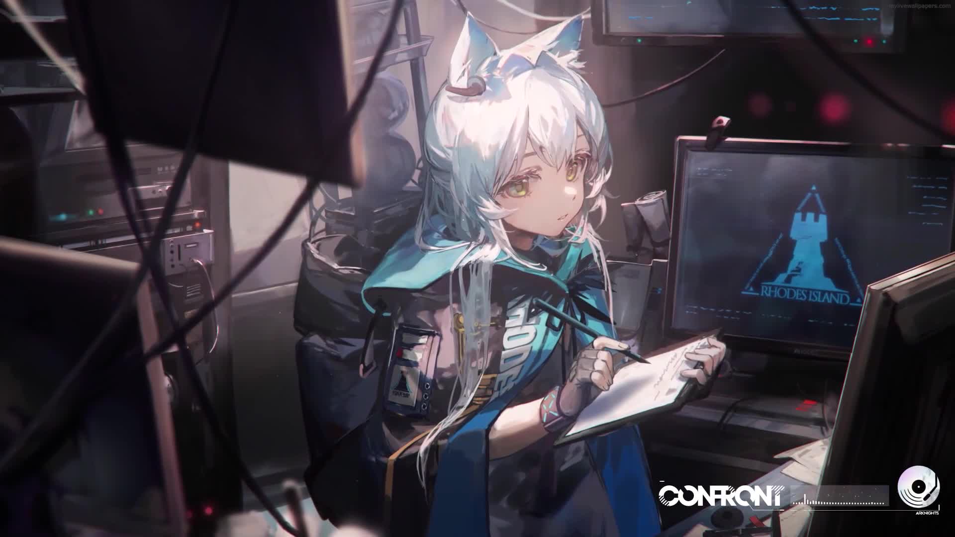 PC Rosmontis Arknights Live Wallpaper Free