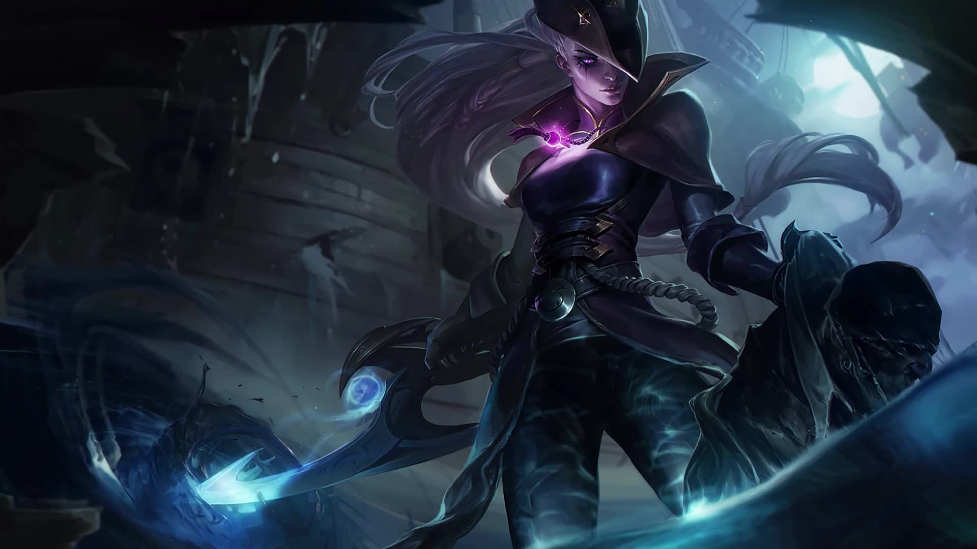 PC Dark Waters Diana LOL Live Wallpaper Free
