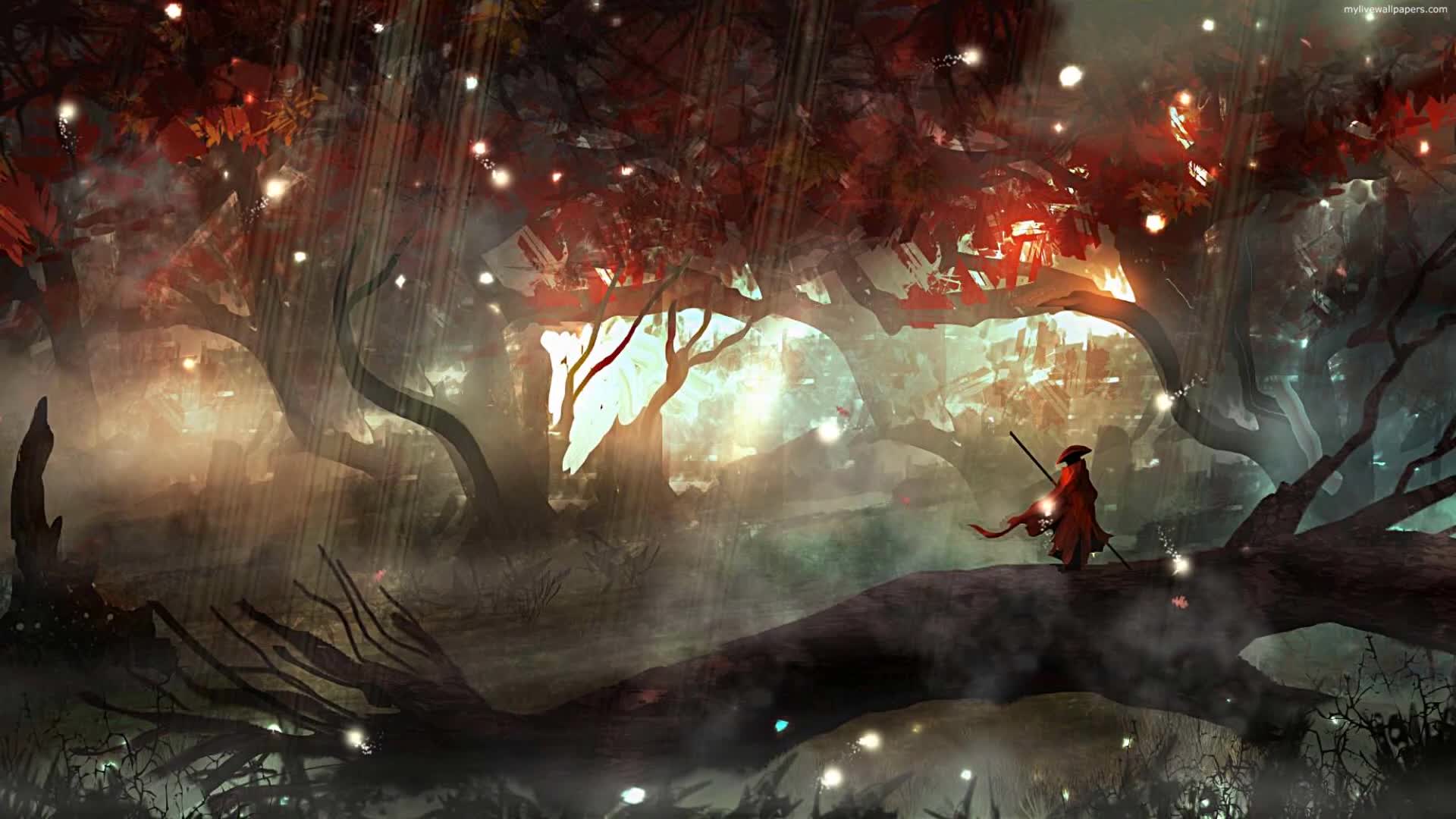 PC Mystic Forest Live Wallpaper Free