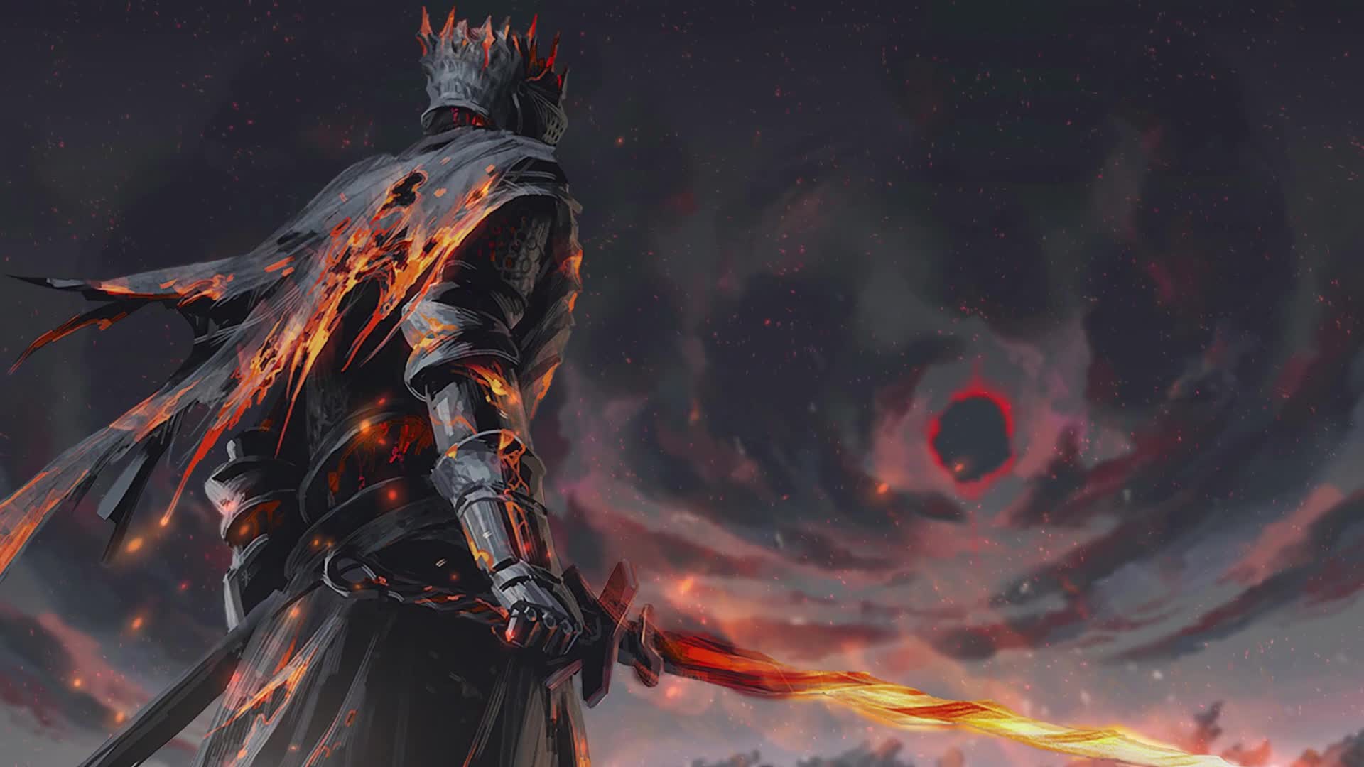 PC Dark Souls 3 Soul of Cinder Live Wallpaper Free