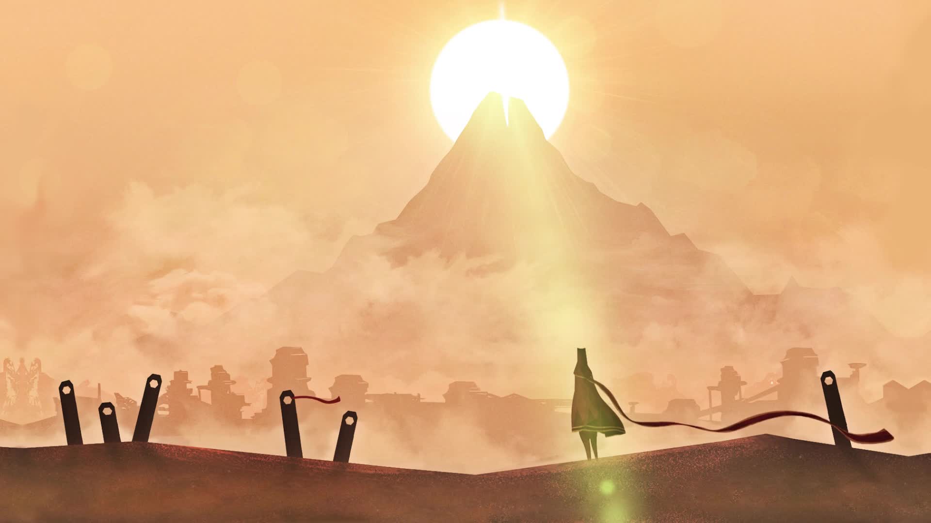 PC Journey Desert Live Wallpaper Free