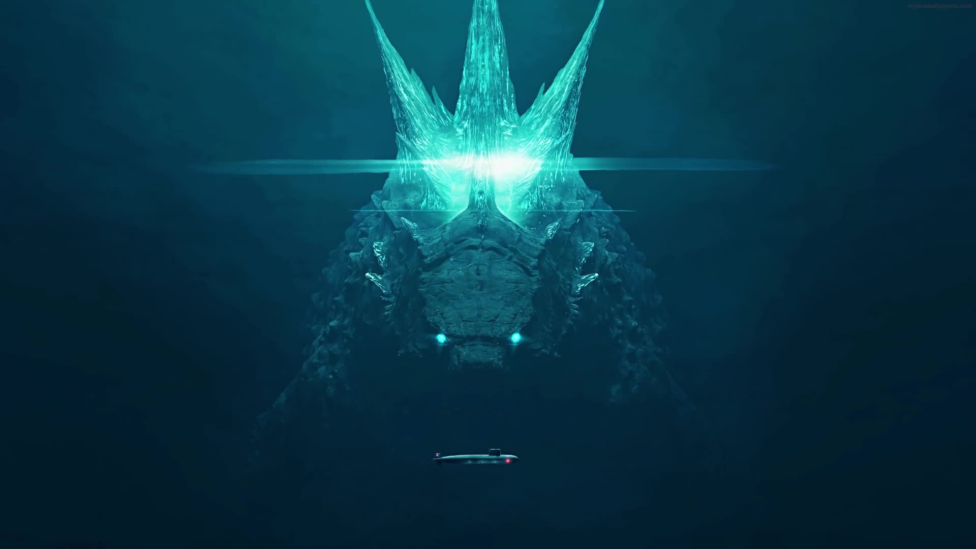 PC Godzilla Underwater Live Wallpaper Free