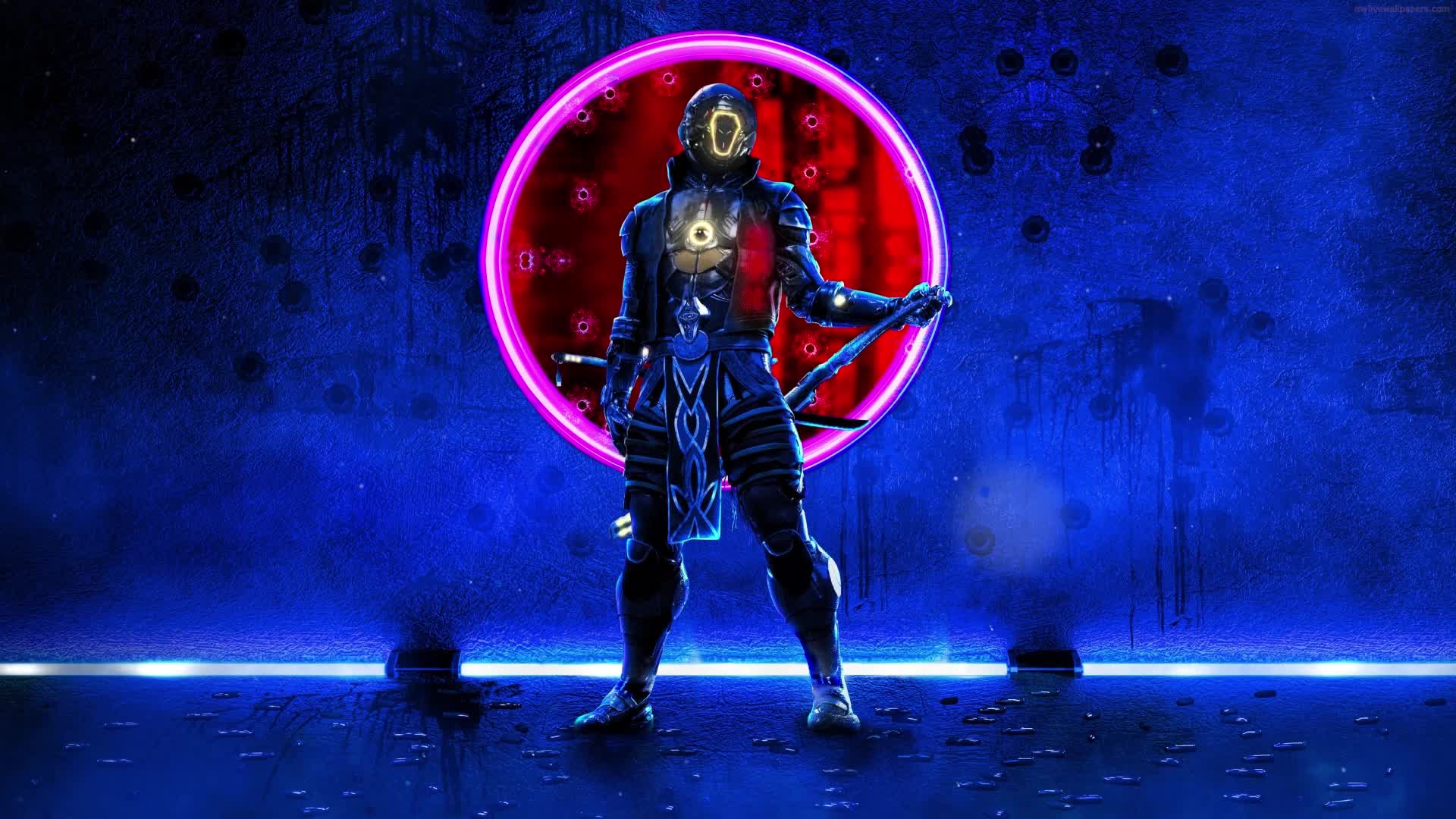 PC Cyborg Warrior 1 Live Wallpaper Free