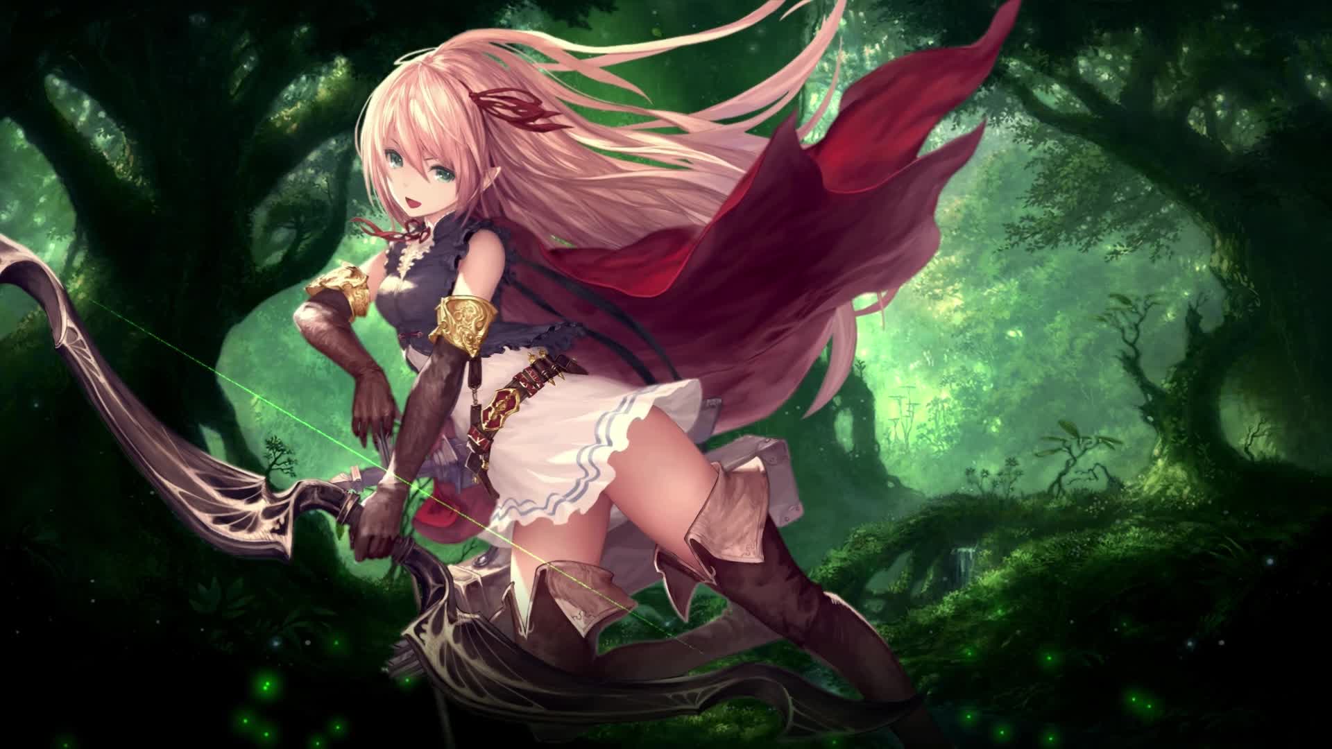 PC Arisa Sylvan Archer Shadowverse Live Wallpaper Free