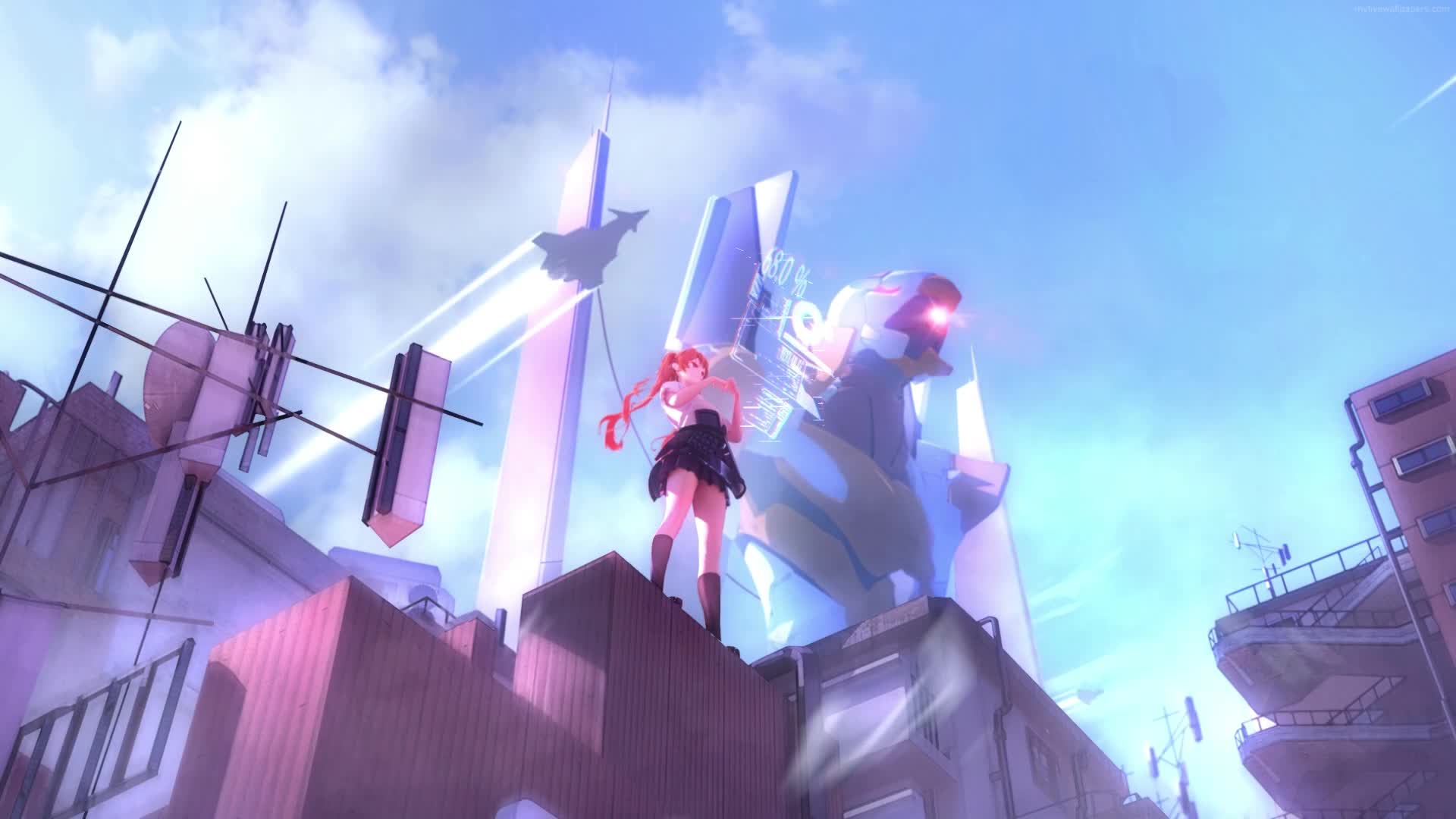 PC Neon Genesis Evangelion 1 Live Wallpaper Free