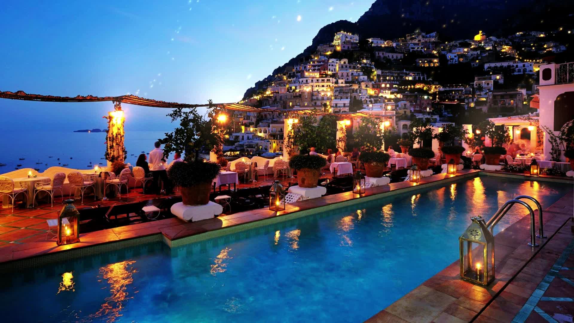 PC Luxury Hotel Pool Live Wallpaper Free