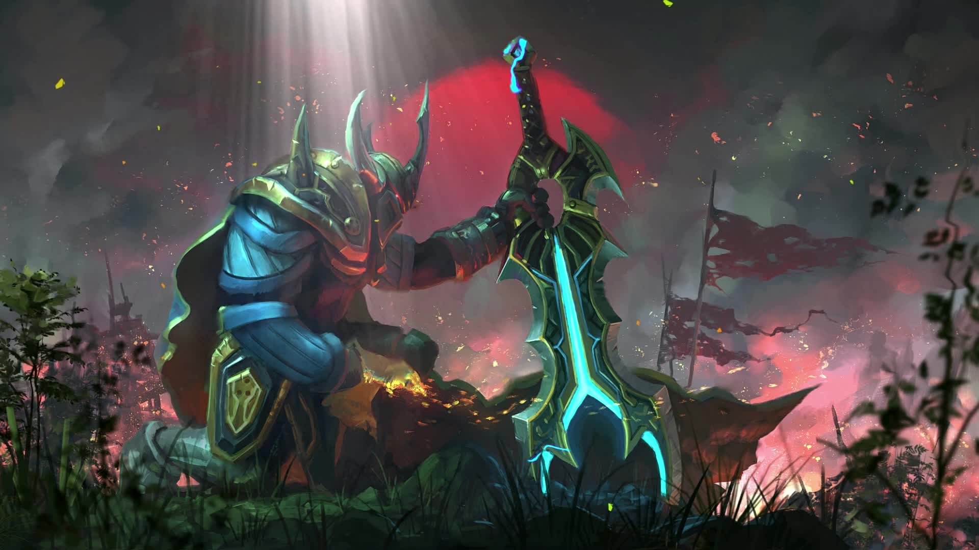 PC  Wraith King Dota 2 Live Wallpaper Free live wallpaper