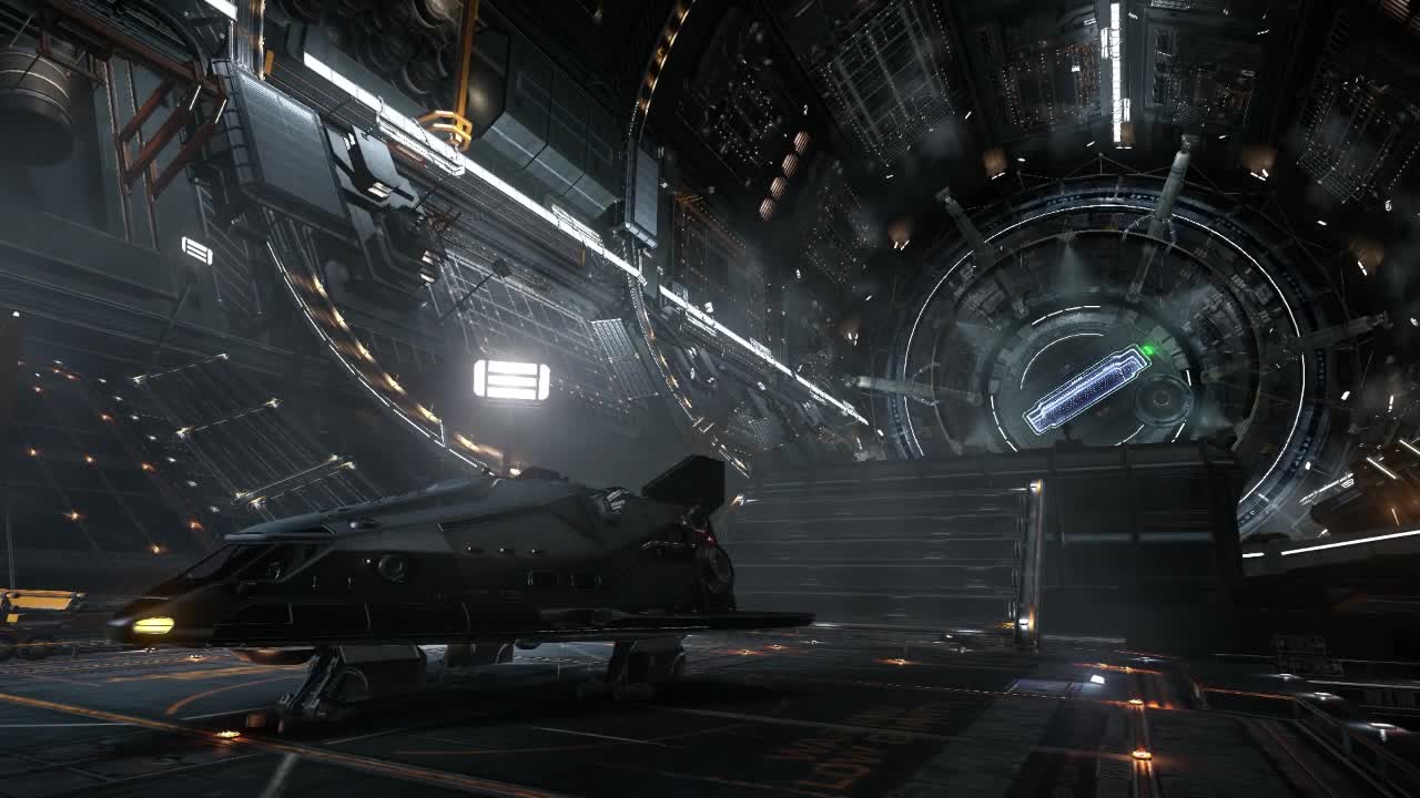 PC Station Dock Elite Dangerous Live Wallpaper Free
