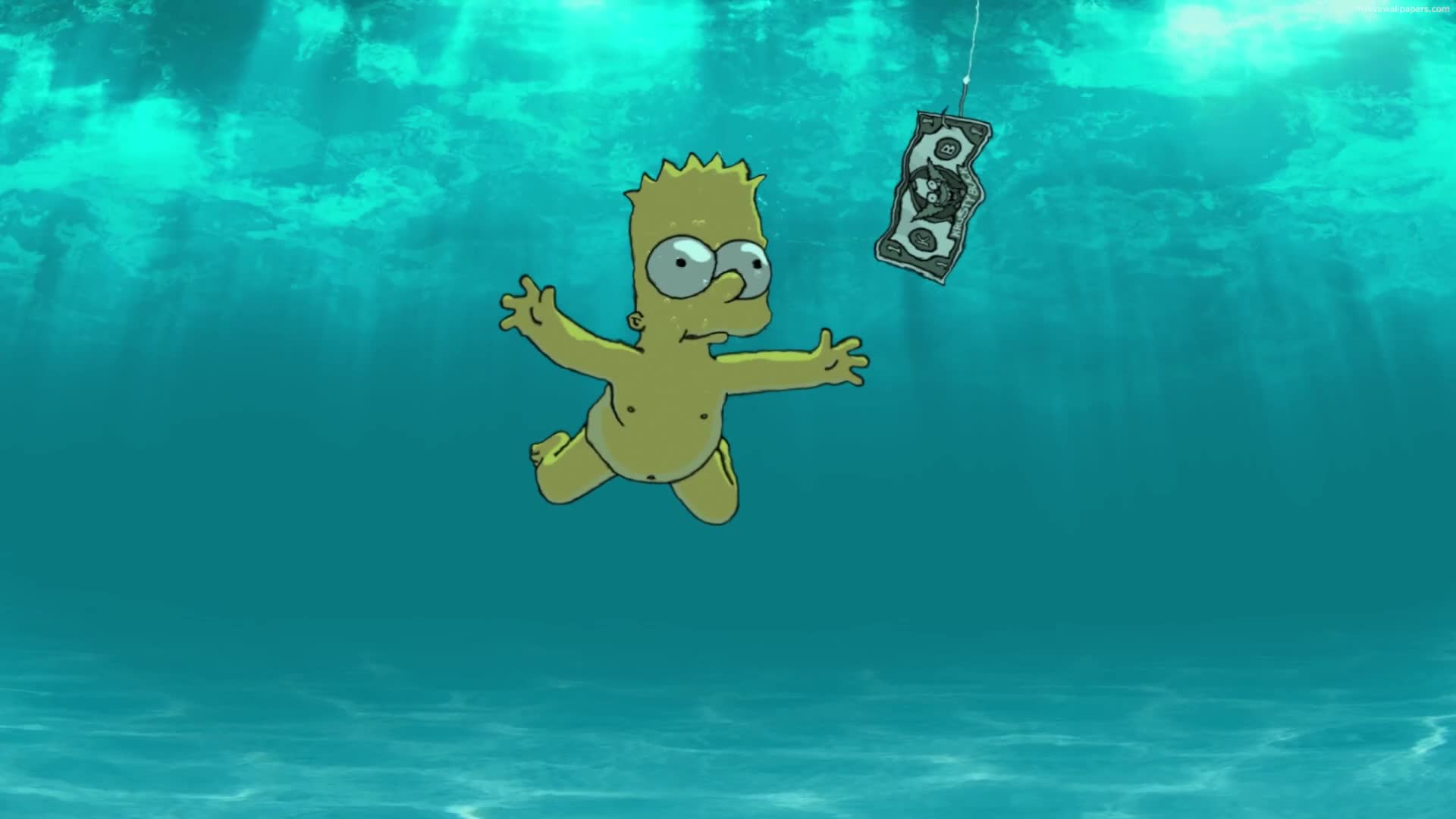 PC Bart Nirvana Live Wallpaper Free