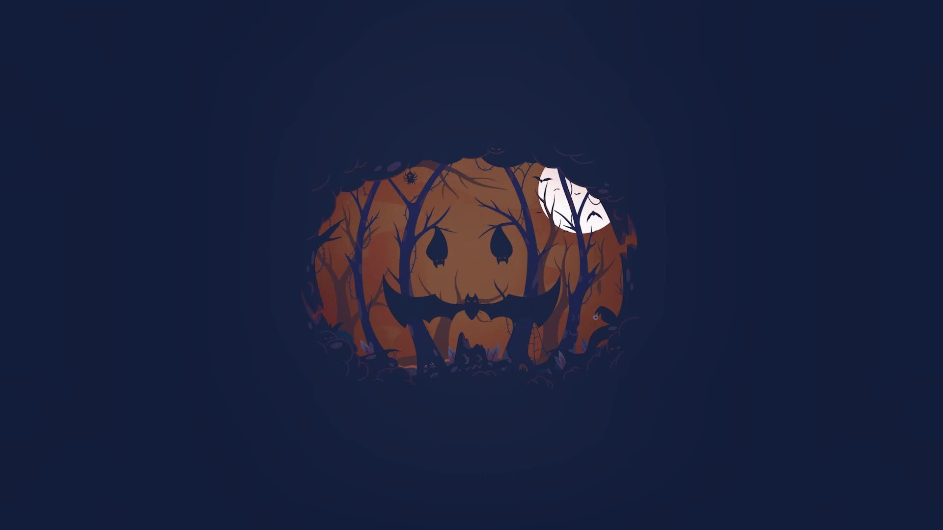 PC Bat Halloween Live Wallpaper Free