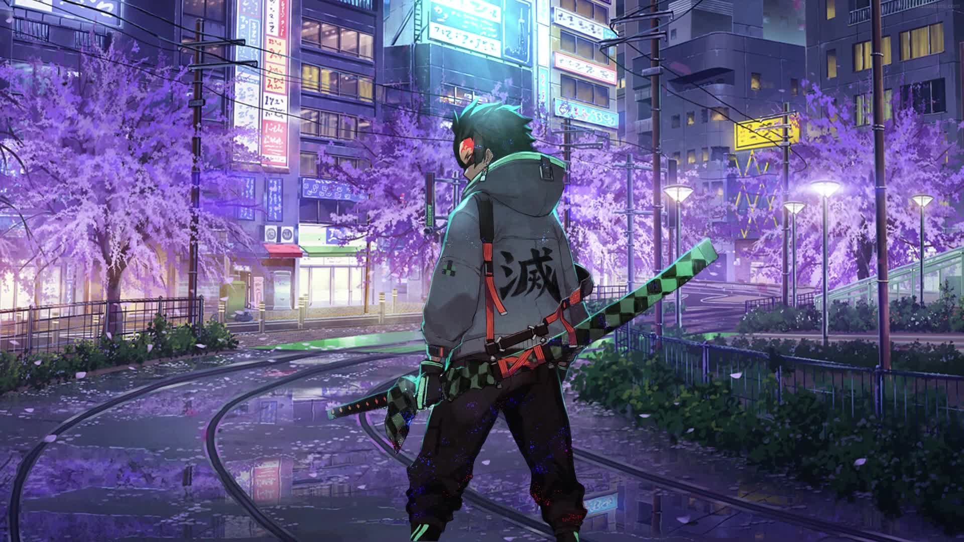 PC Tanjiro Kamado Demon Slayer Live Wallpaper Free