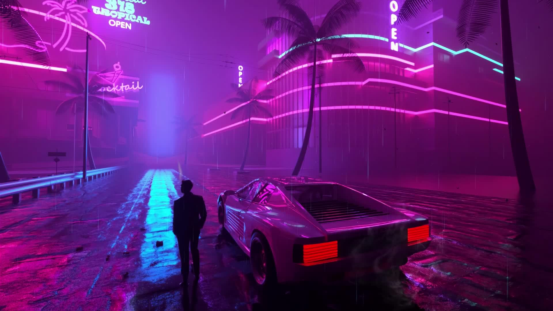 PC Vice City Live Wallpaper Free