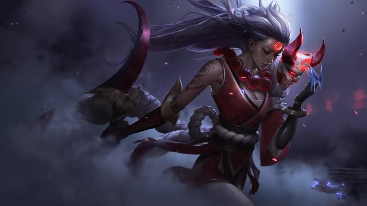PC Blood Moon Diana LOL Live Wallpaper Free