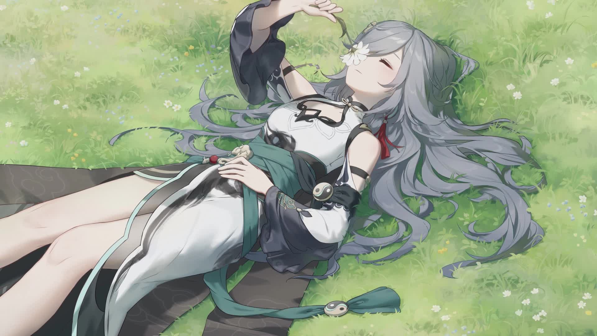 PC Fu Hua Smelling Flowers Live Wallpaper Free