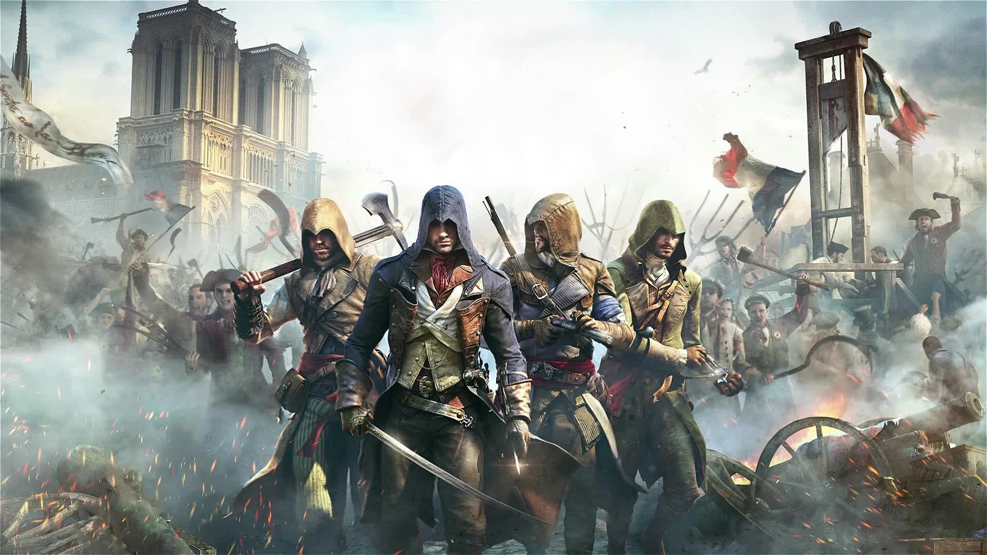 PC Assassins Creed Unity Live Wallpaper Free