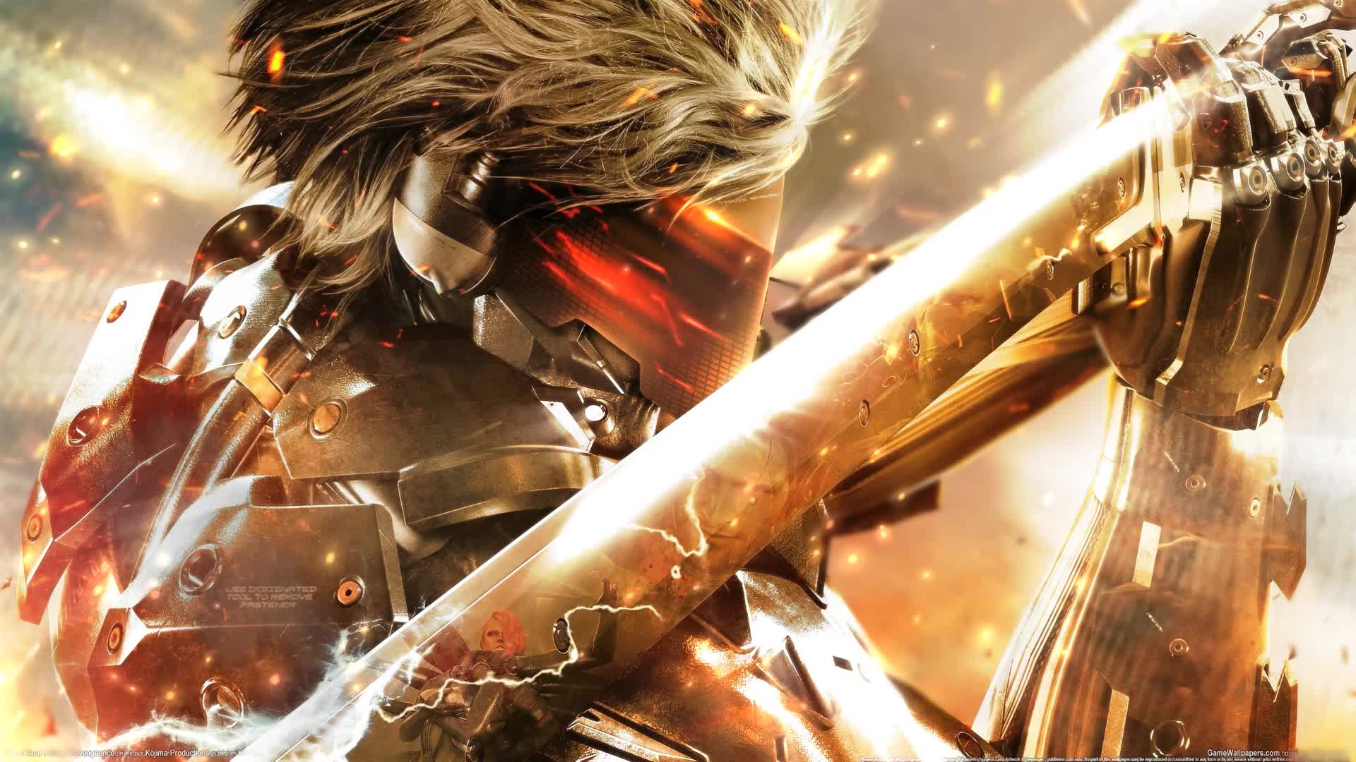PC Metal Gear Solid Rising Revengeance Live Wallpaper Free