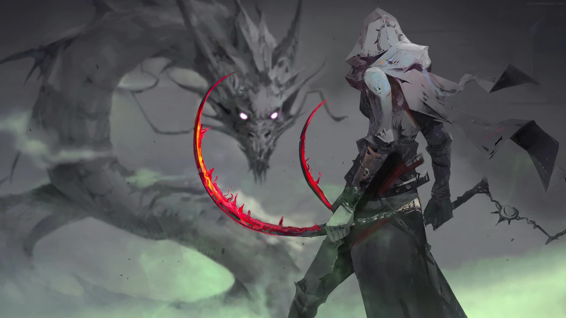 PC Dragon Killer Live Wallpaper Free