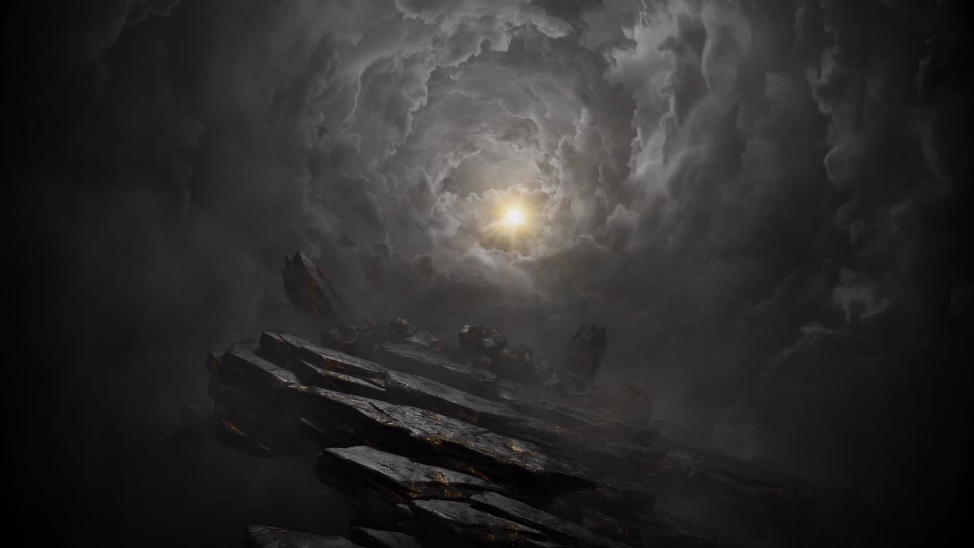 PC Dark Clouds Live Wallpaper Free