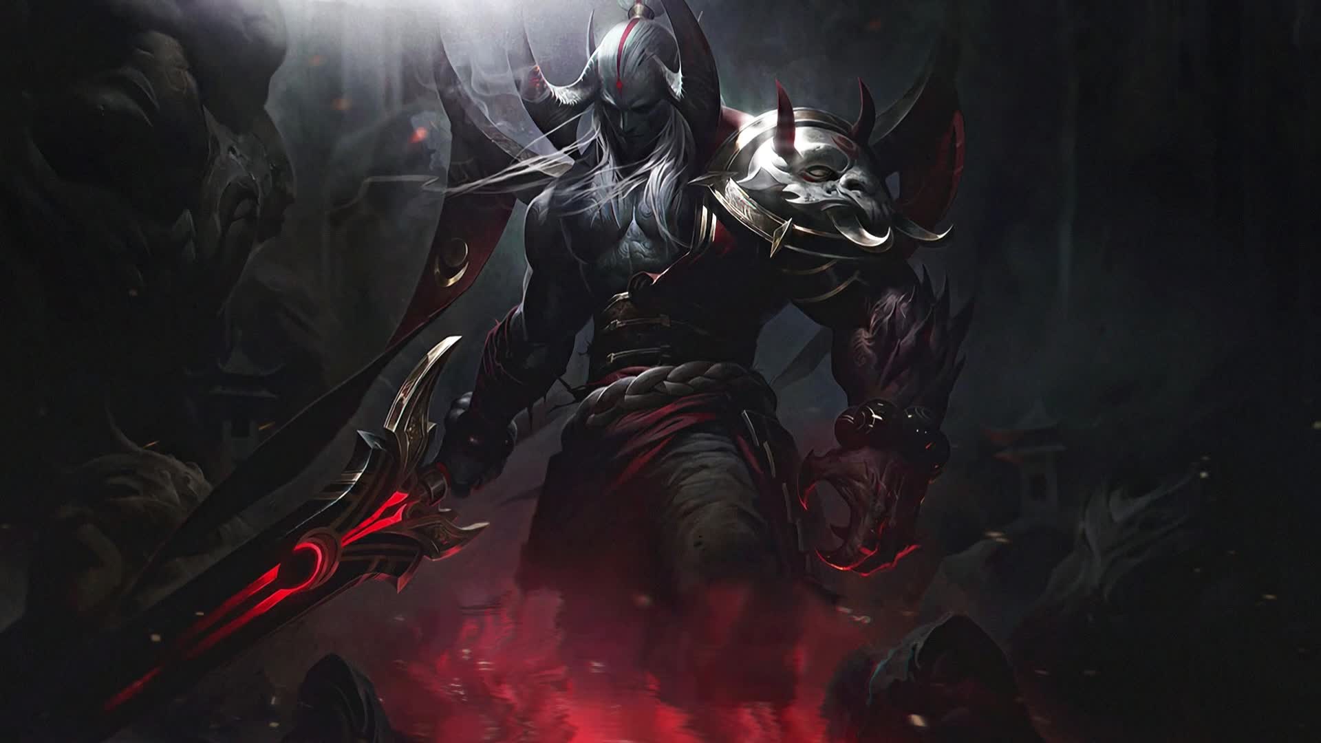 PC Blood Moon Aatrox Live Wallpaper Free
