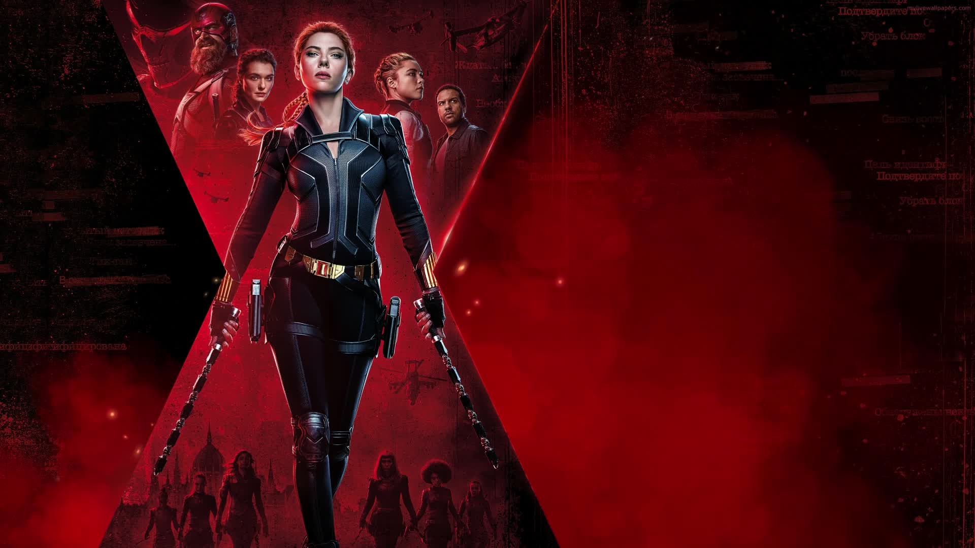 PC Black Widow Movie Live Wallpaper Free