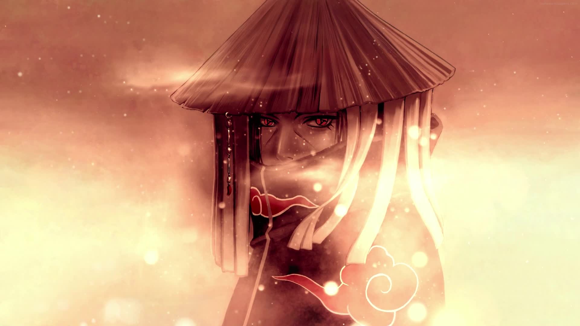 PC Itachi Uchiha Sepia Tone Live Wallpaper Free