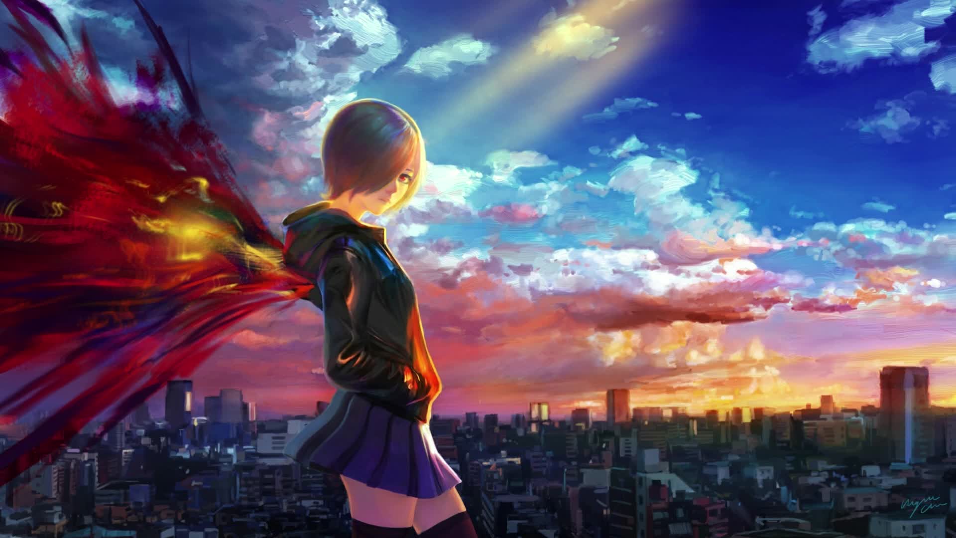 PC Tokyo Ghoul Touka Live Wallpaper Free