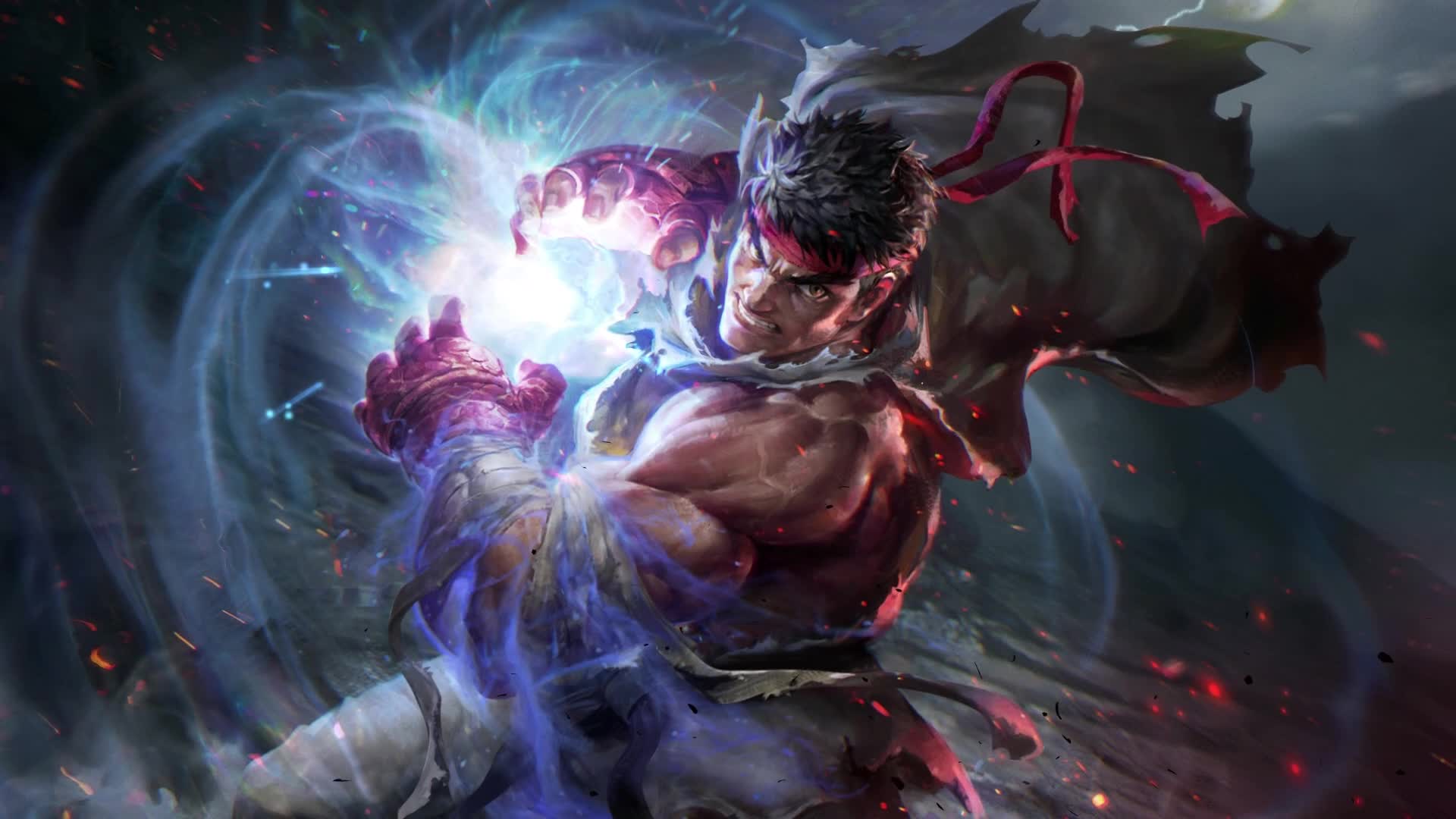 PC Ryu Street Fighter Live Wallpaper Free